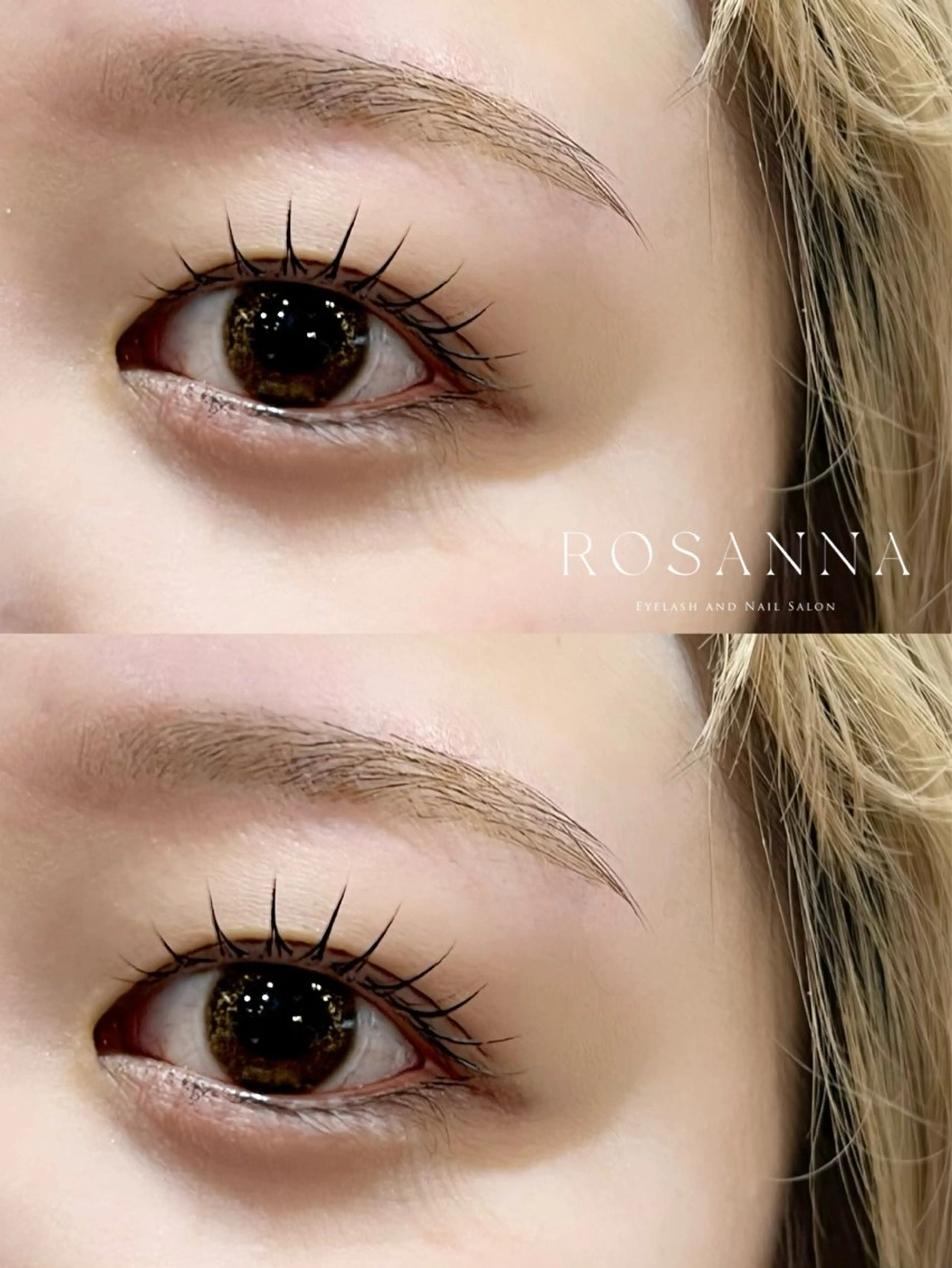 マツエク・マツパ ROSANNA Watanabeのマツエク・マツパデザイン