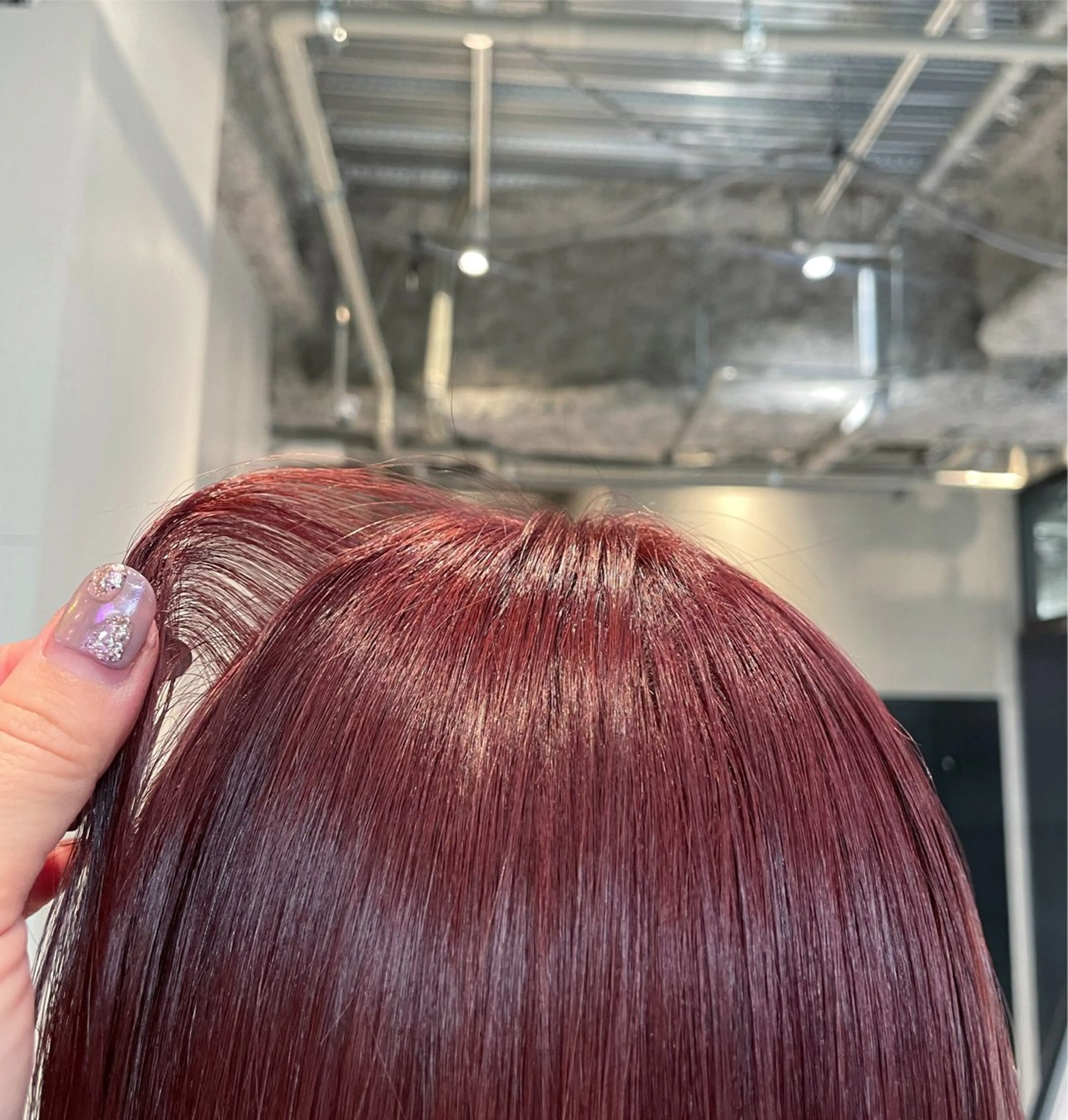 ロング カラー ALBUM銀座‪‪ RURUKA‪‪❤︎のヘアスタイル