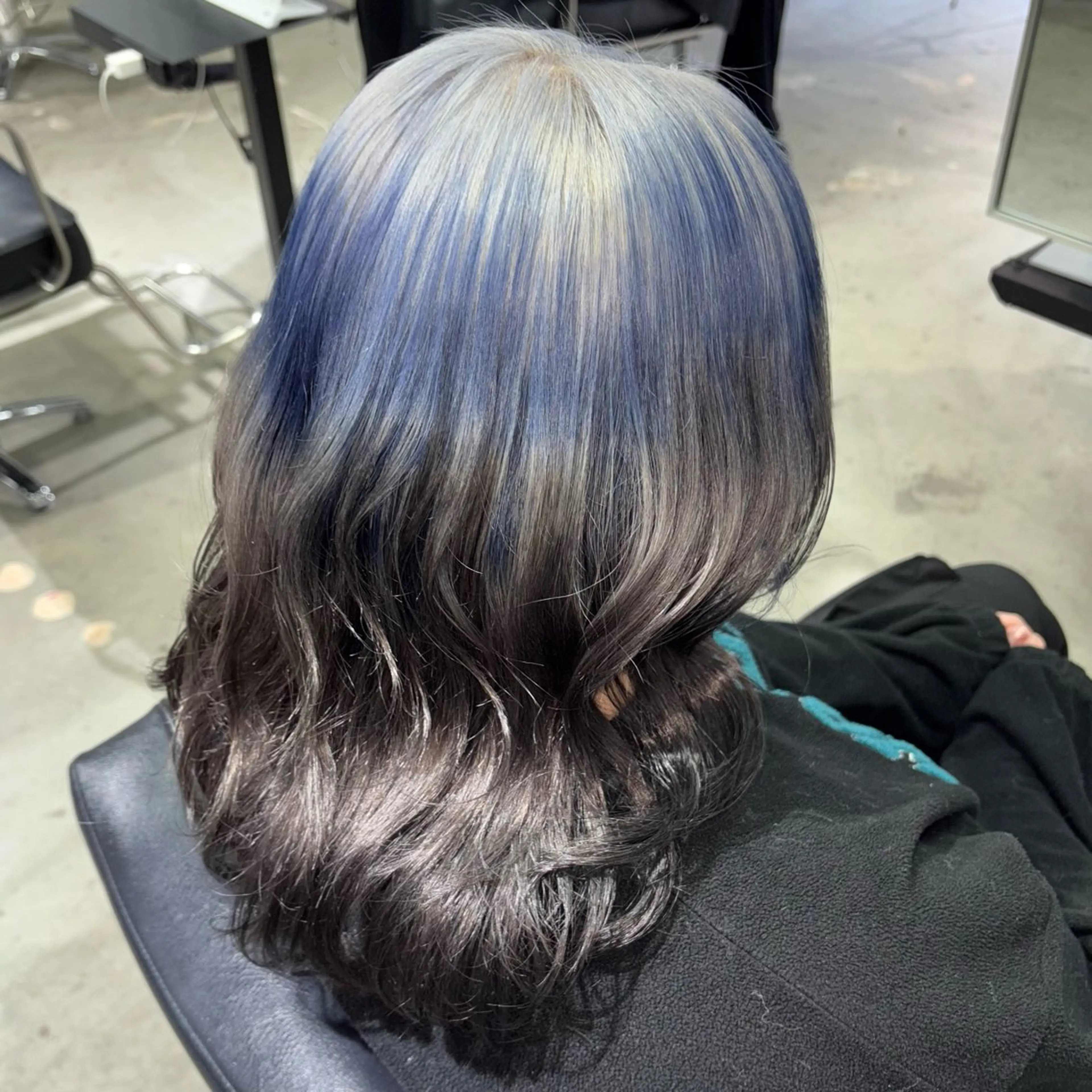 ミディアム カラー ブリーチ ケアブリーチ ハイトーンカラー ヘアカラー ★デザインカラー ハイトーン ももか★のヘアスタイル