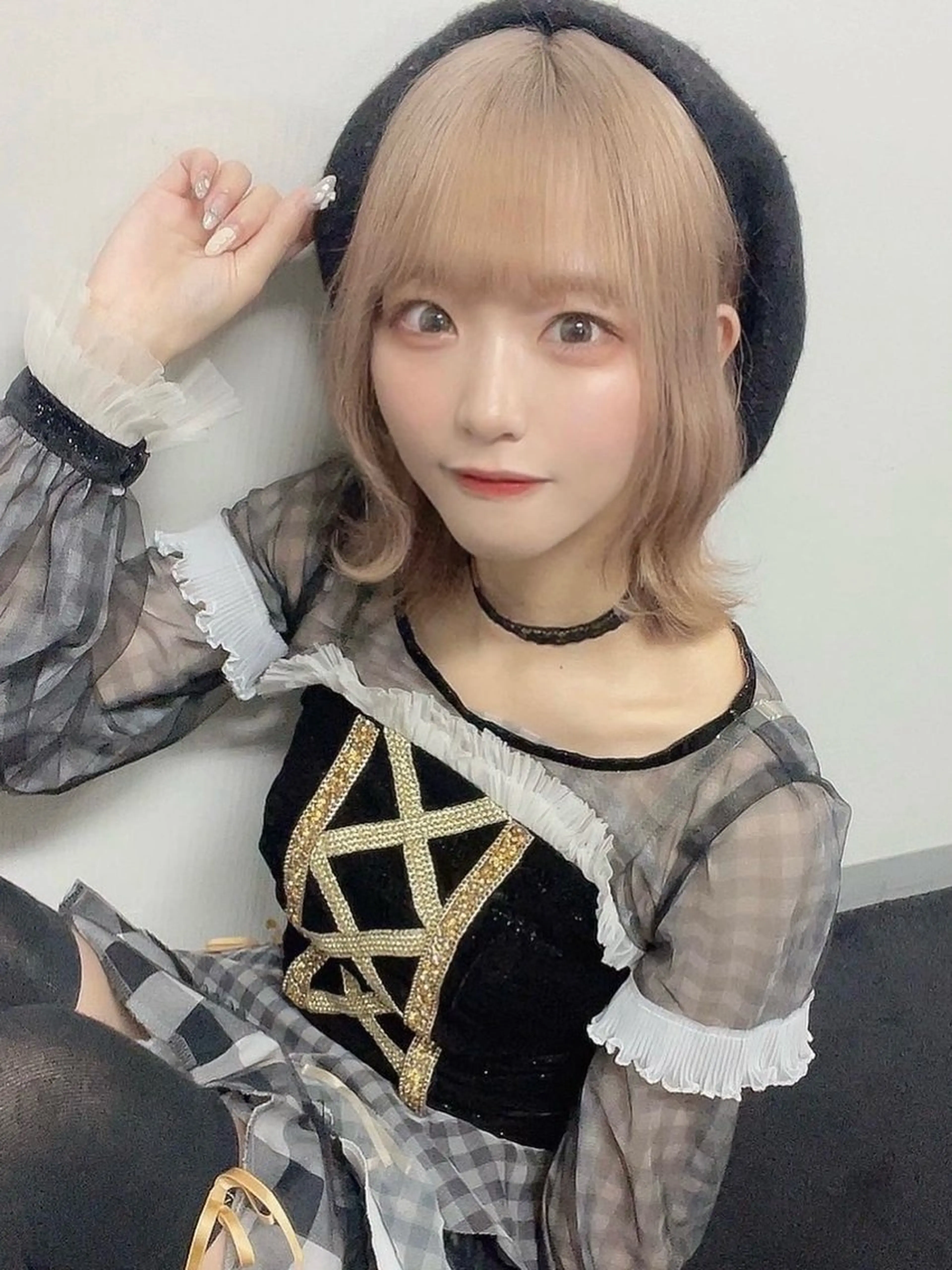 セミロング カラー ヘアカラー トリートメント 韓国ヘア特化💍 tiam💍ブリーチのヘアスタイル