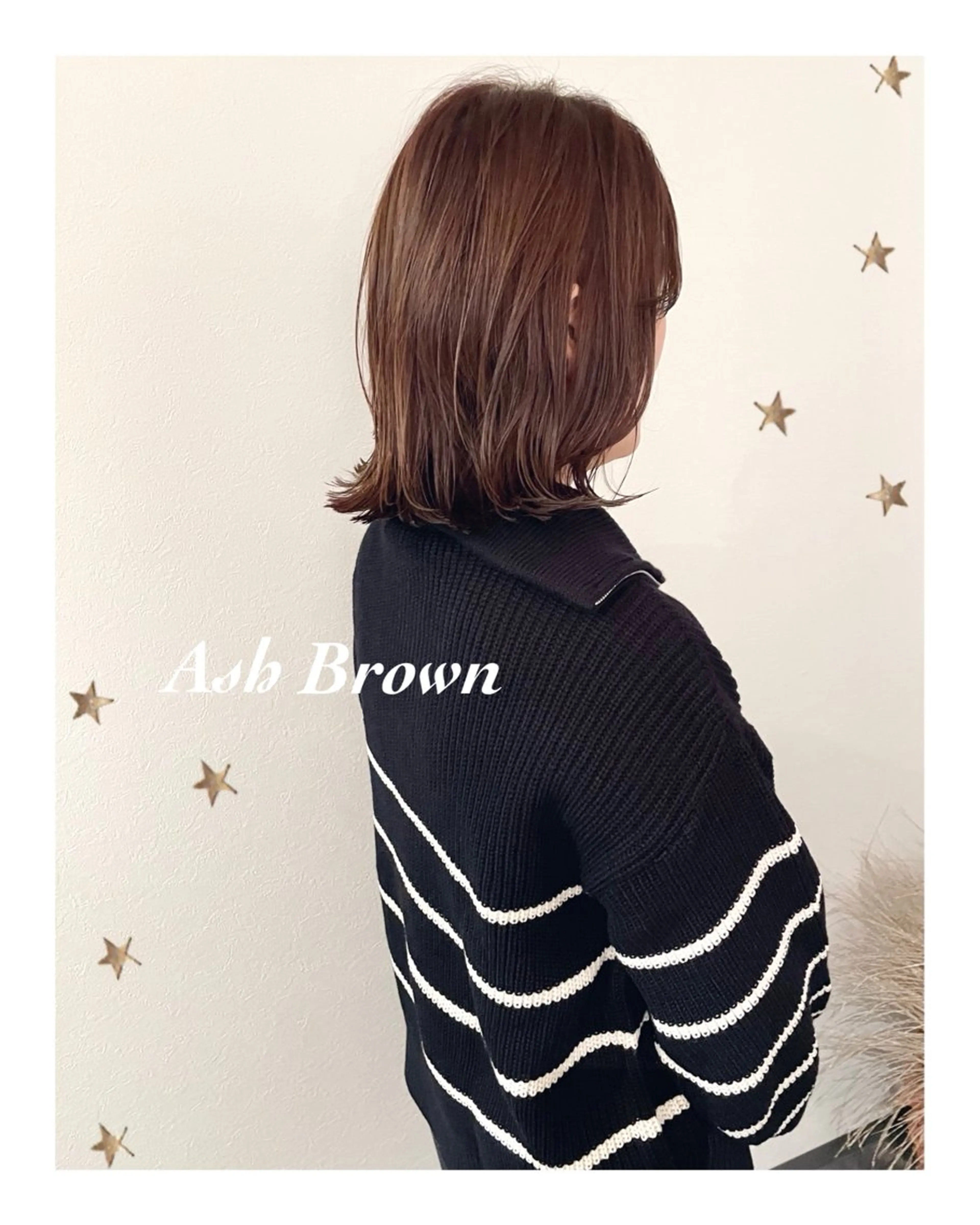 ミディアム カラー カット ヘアカラー salon AKIRA所属・市川 千夏のヘアスタイル