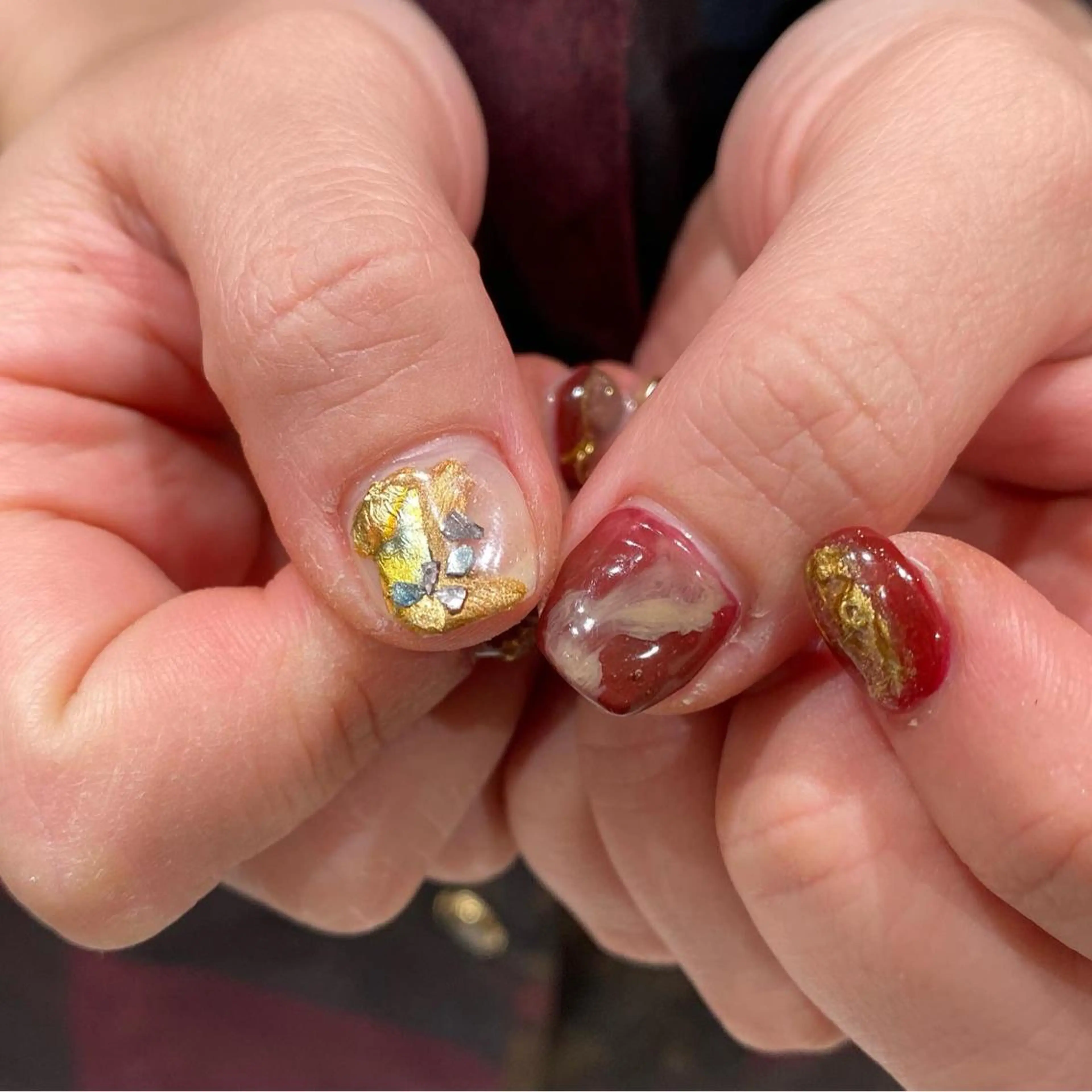 ネイル 平野葵🎀 hair/nailのネイルデザイン