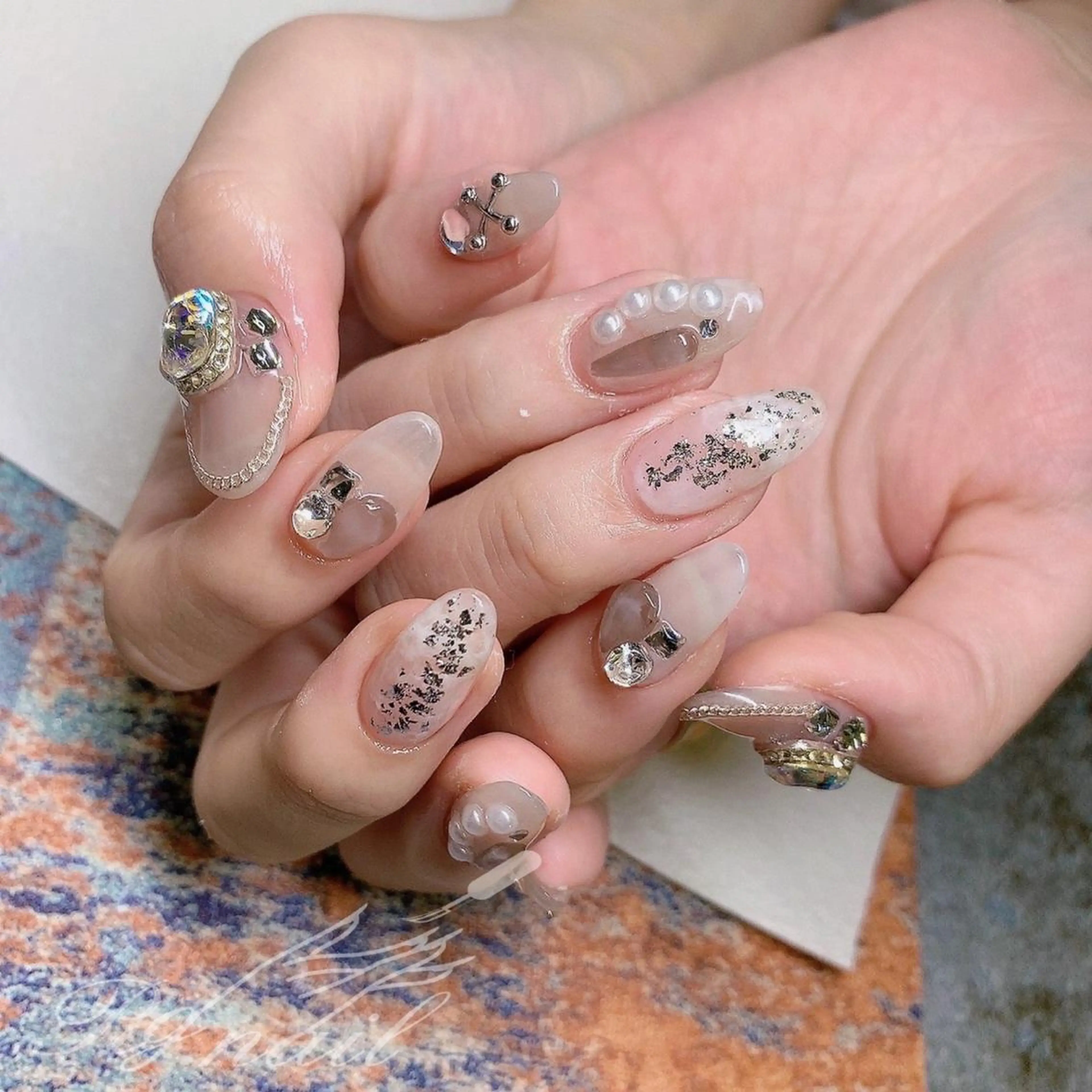 ロング ネイル Cho Artネイル所属・Cho Art ネイルのネイルデザイン