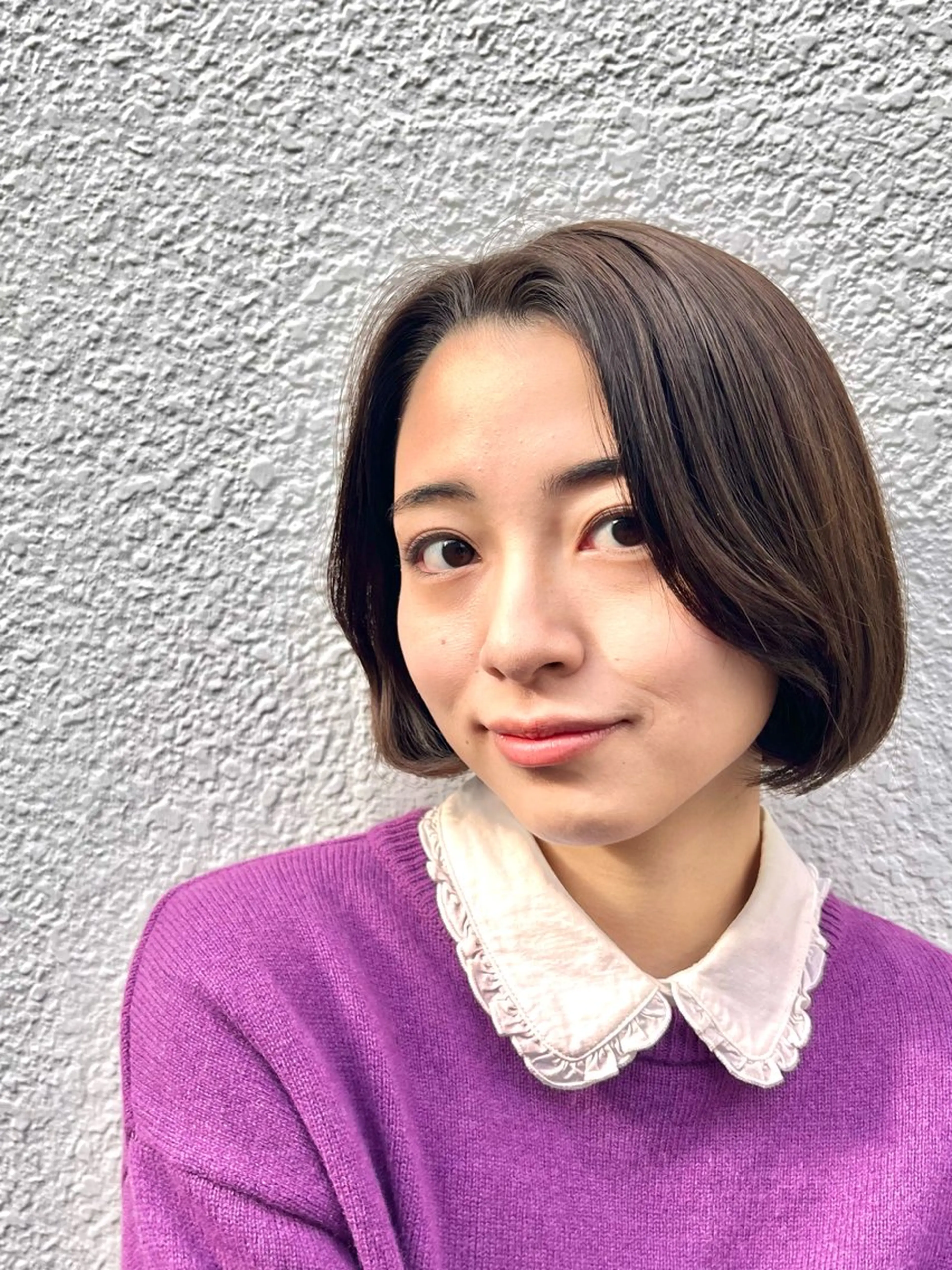 ミディアム カラー カット ヘアカラー ルーツカラー/ デザインカラー/井川のヘアスタイル