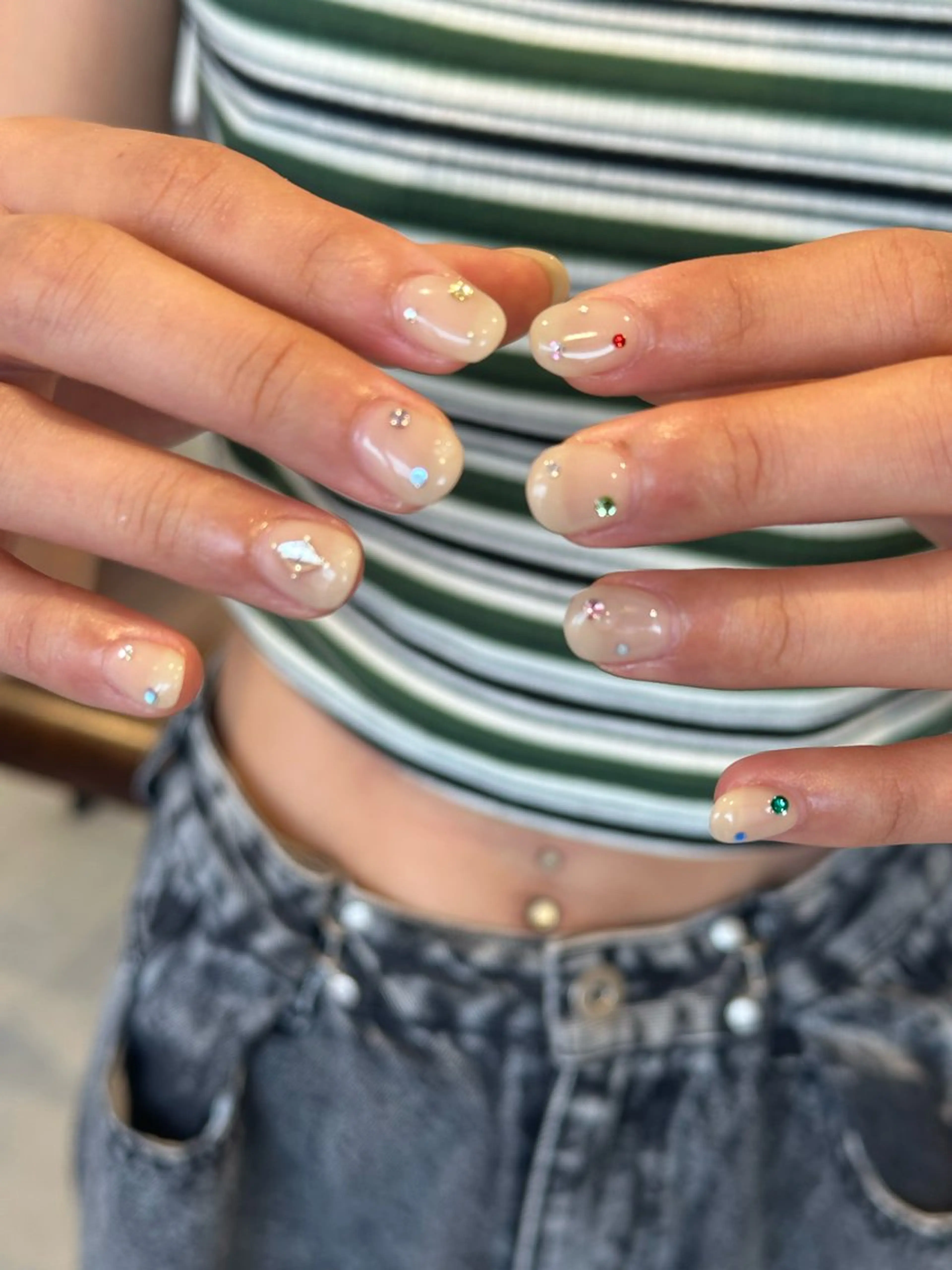 ネイル ハンドネイル COIN  nail hinataのネイルデザイン