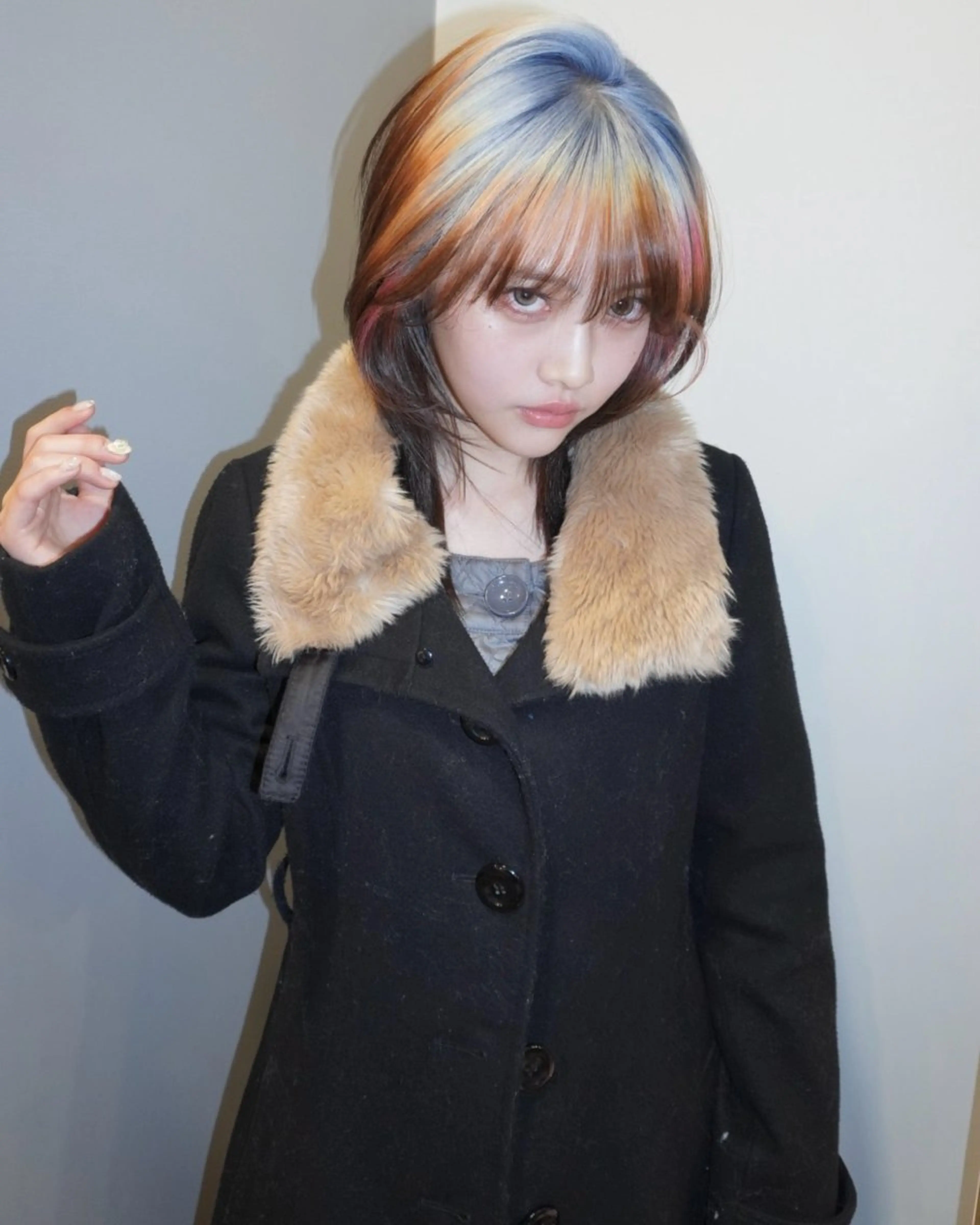 カラー yll所属・似合わせ/ハイトーン /中目黒/さくらのヘアスタイル