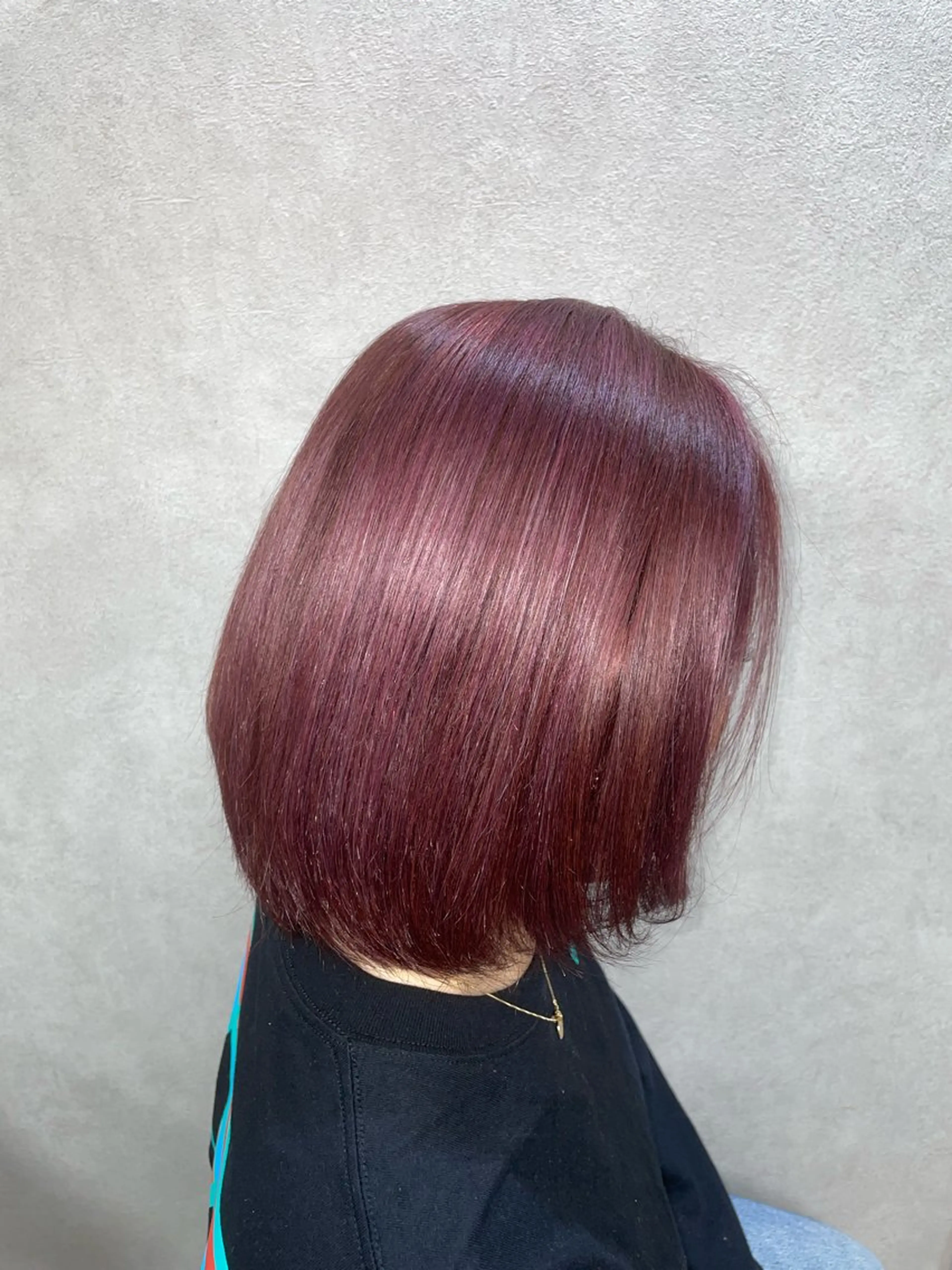 ミディアム ハイライト est MIRAIのヘアスタイル