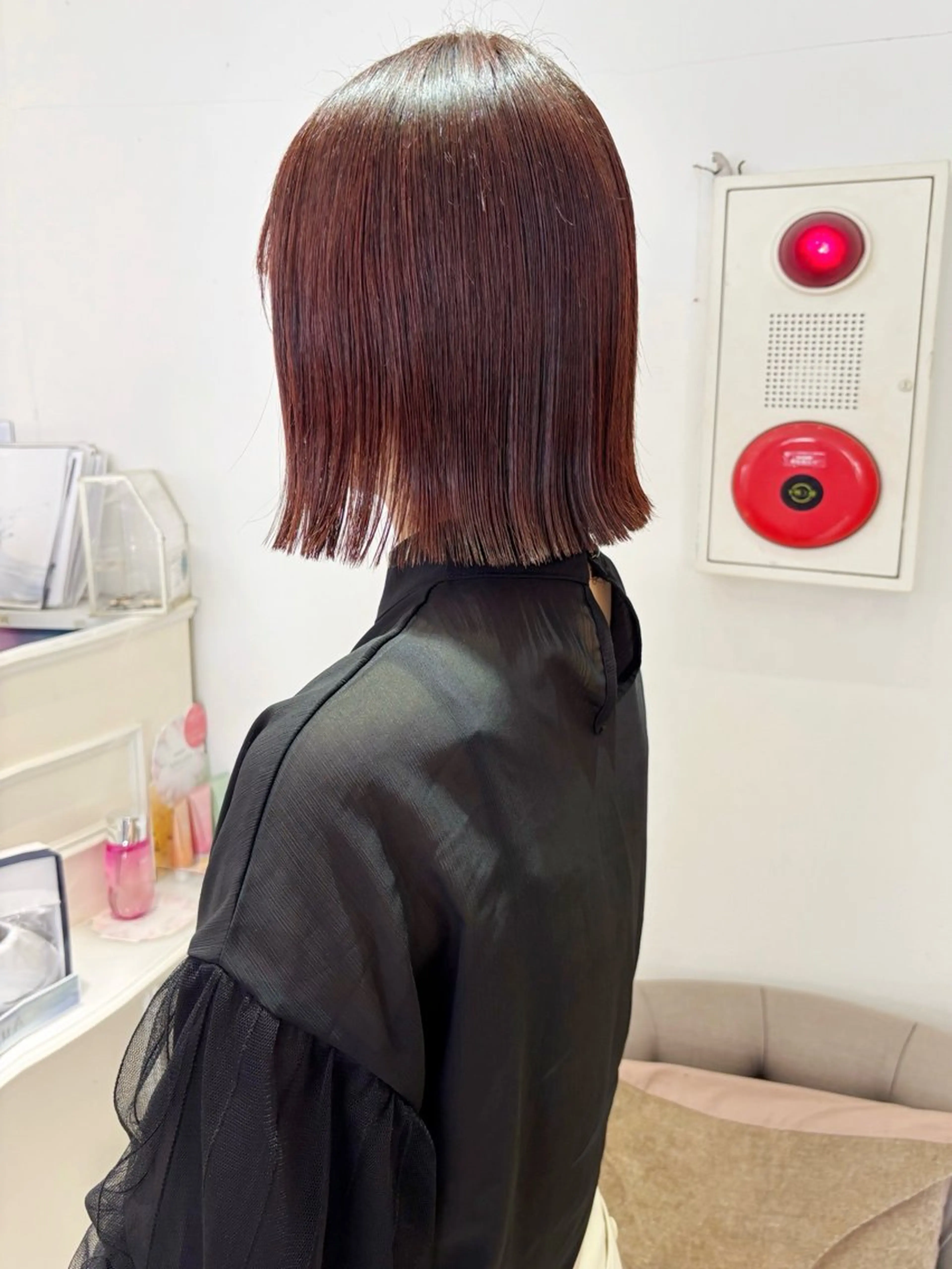 ショート カラー カット ヘアカラー トリートメント 齋藤 咲のヘアスタイル