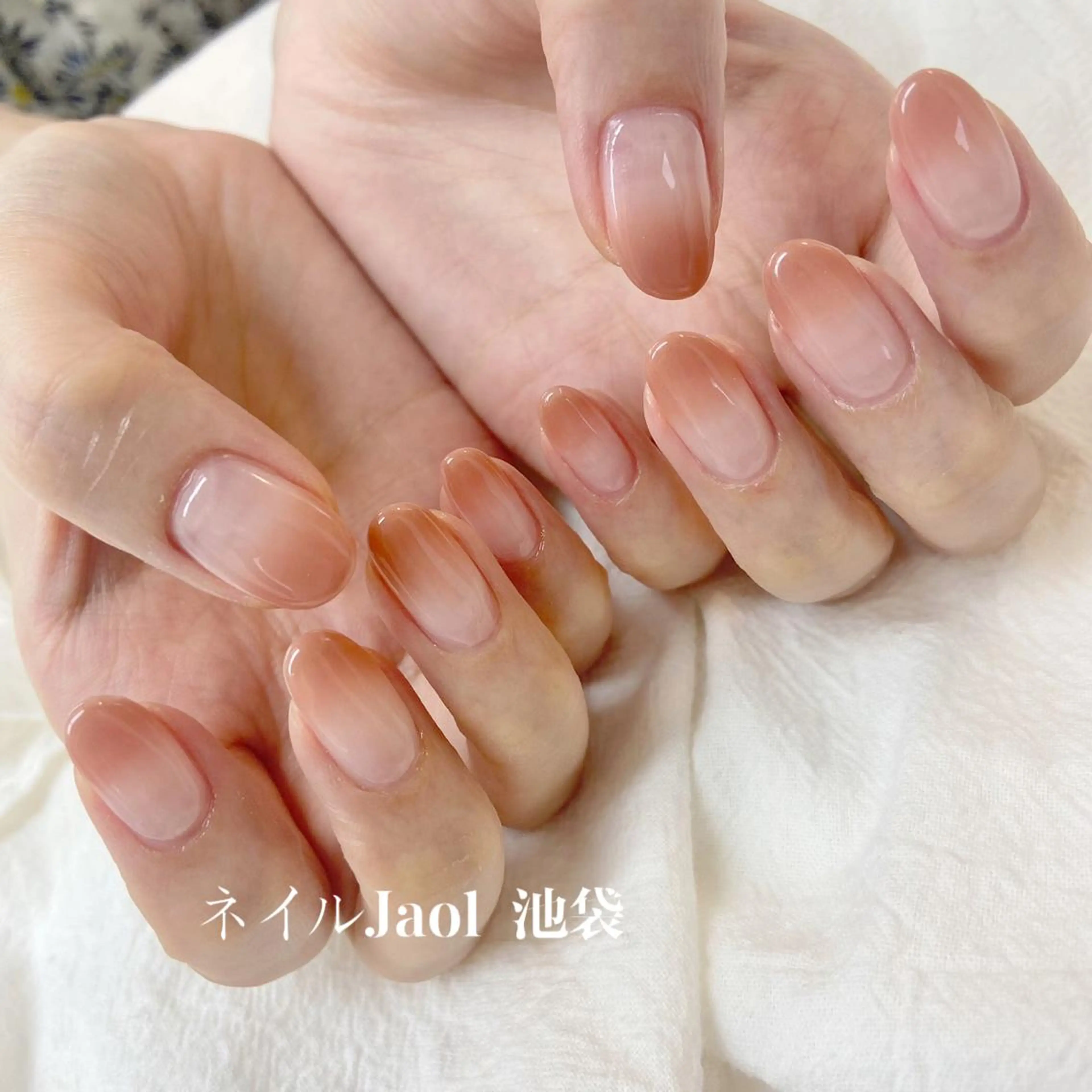ミディアム ハンドネイル nail jaol池袋店所属・ネイルJaol 池袋のネイルデザイン