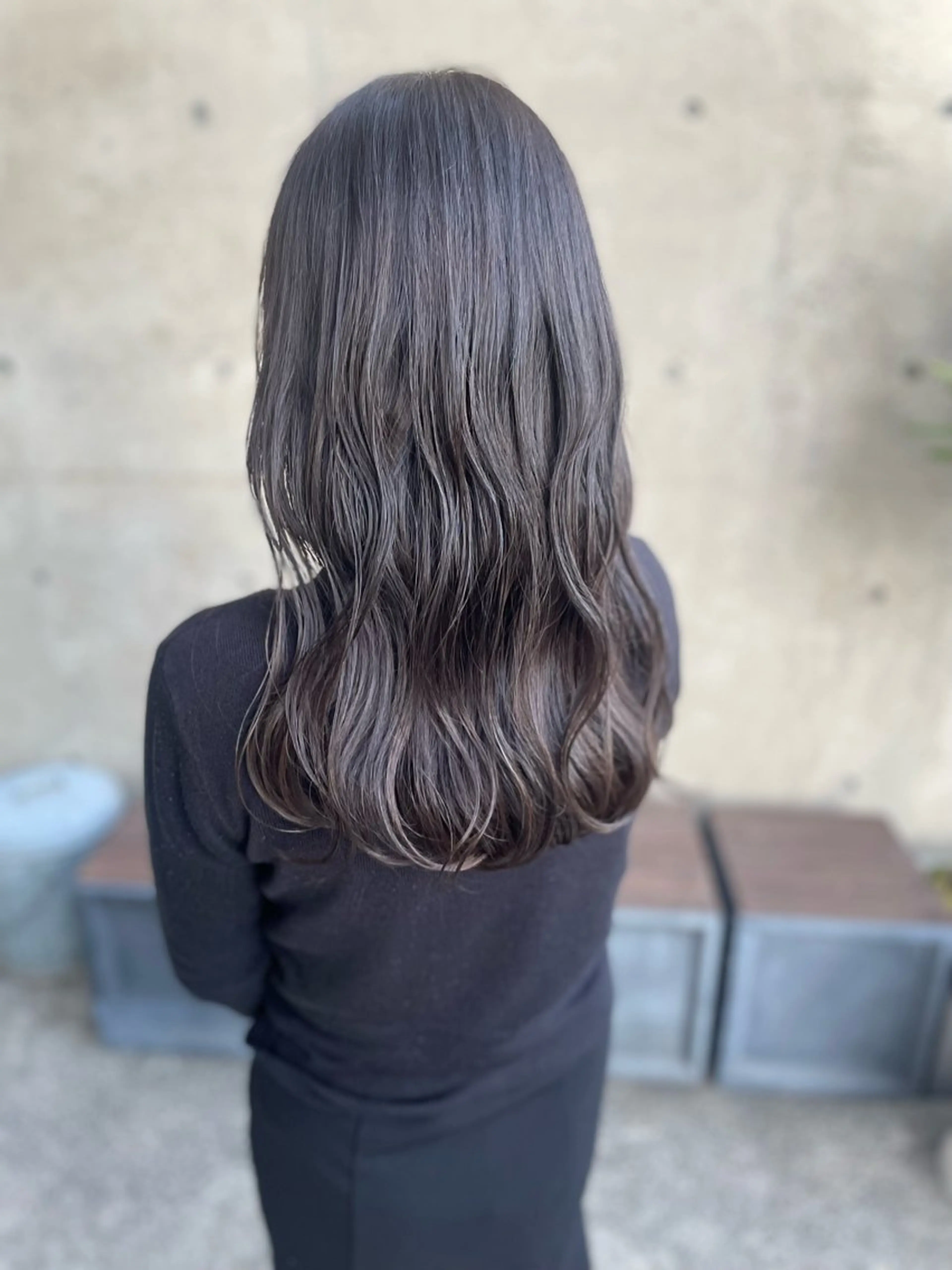 セミロング カラー ヘアカラー トリートメント hair  design  ALBERO所属・日高 香織のヘアスタイル