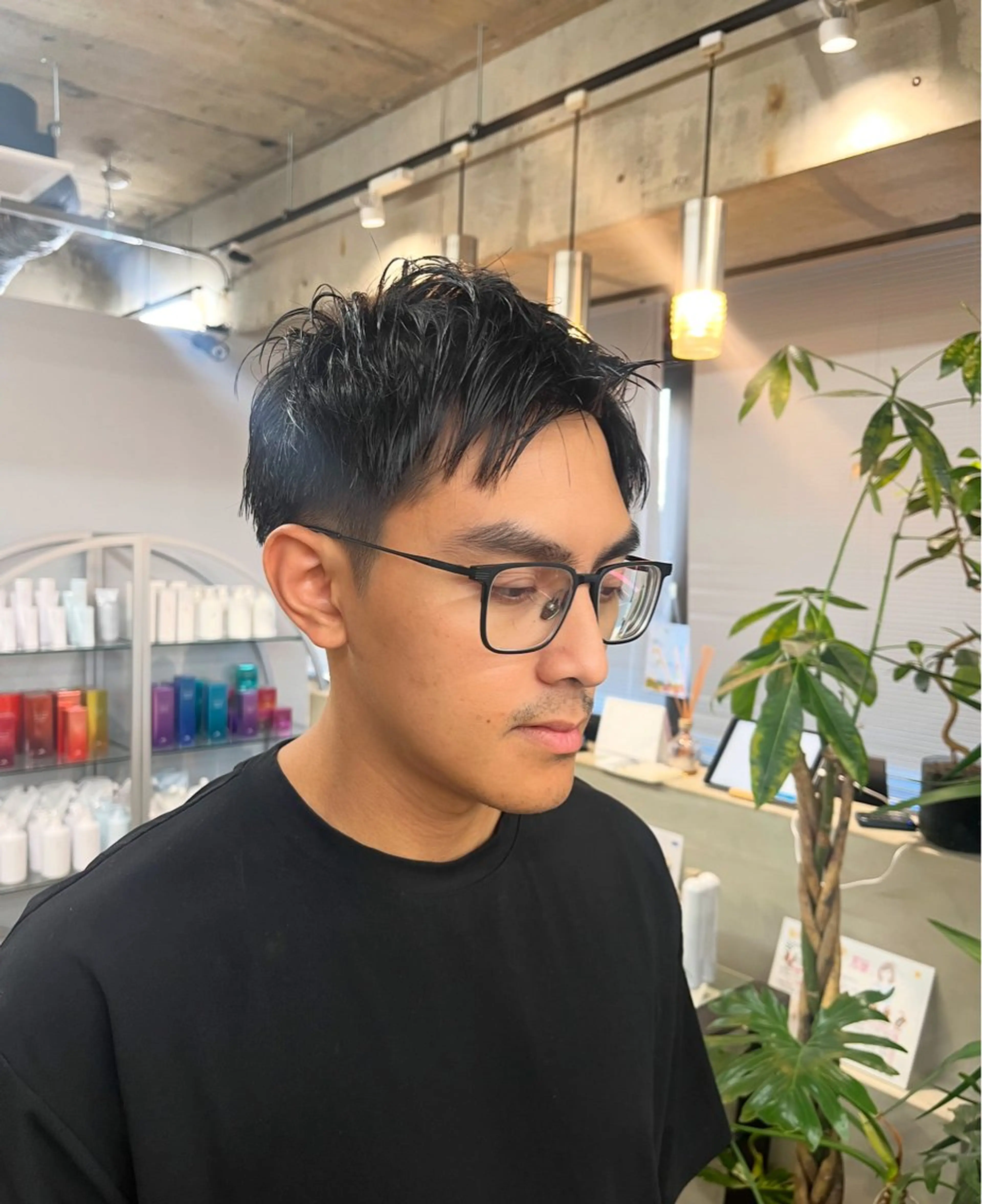 メンズ フェードカット メンズハイトーン ノヤマ マナのヘアスタイル