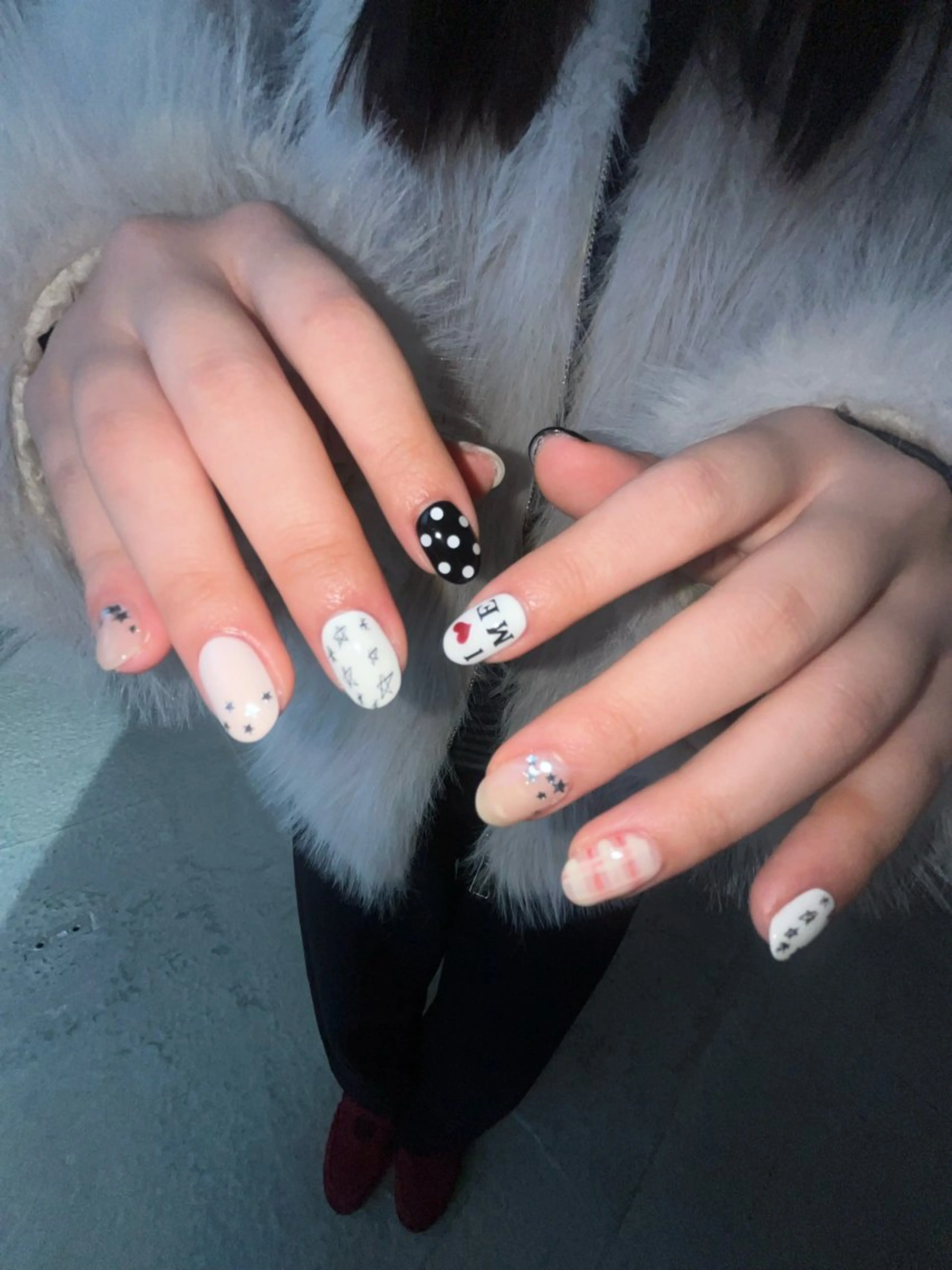 ネイル 韓国ネイル ハンドネイル エレン 南越谷のネイルデザイン