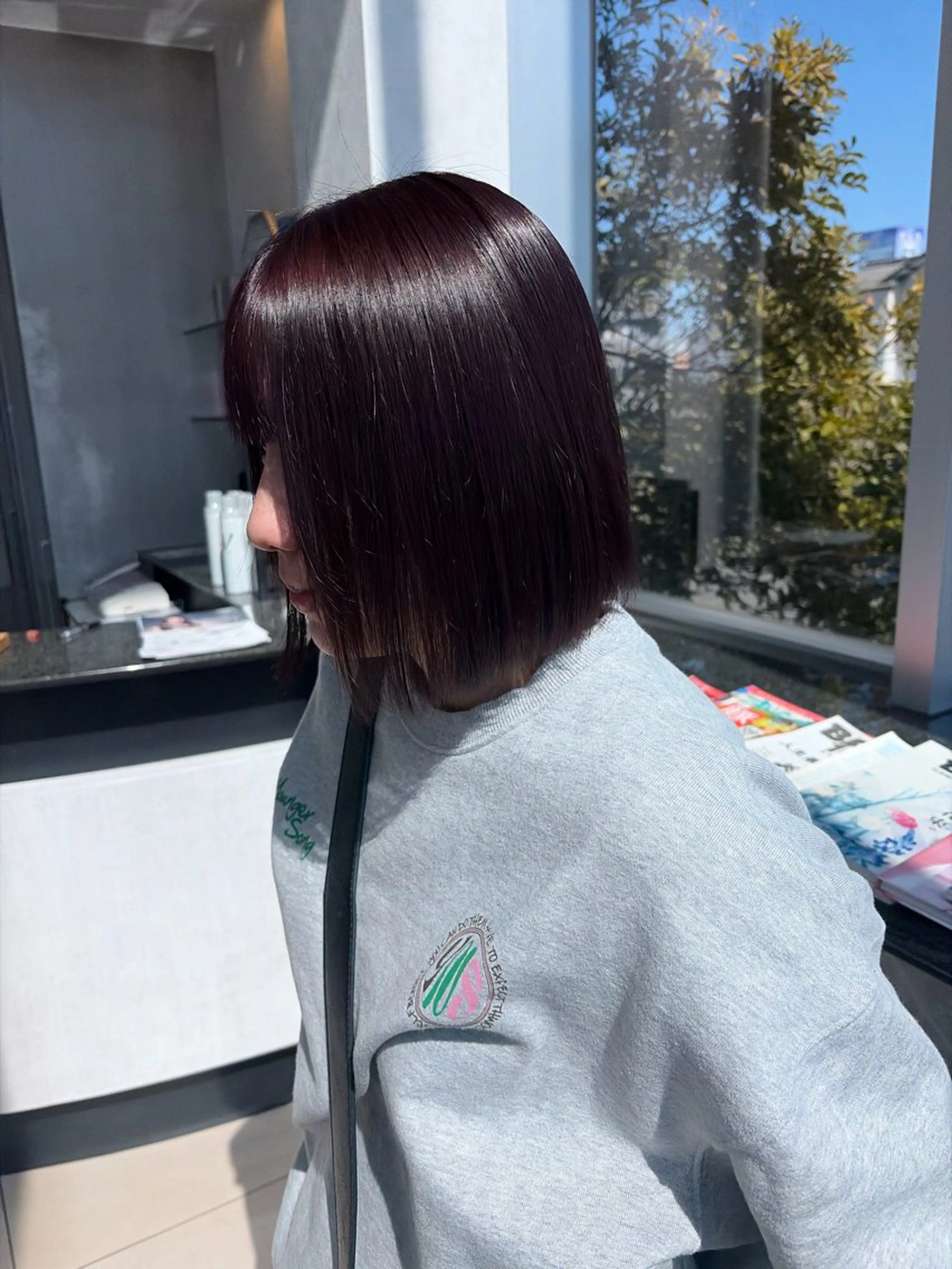 ショート カラー ラベンダーカラー ラベンダーピンク ピンクカラー カット ヘアカラー トリートメント 🫧ヒシダアキ taboo.i🫧のヘアスタイル
