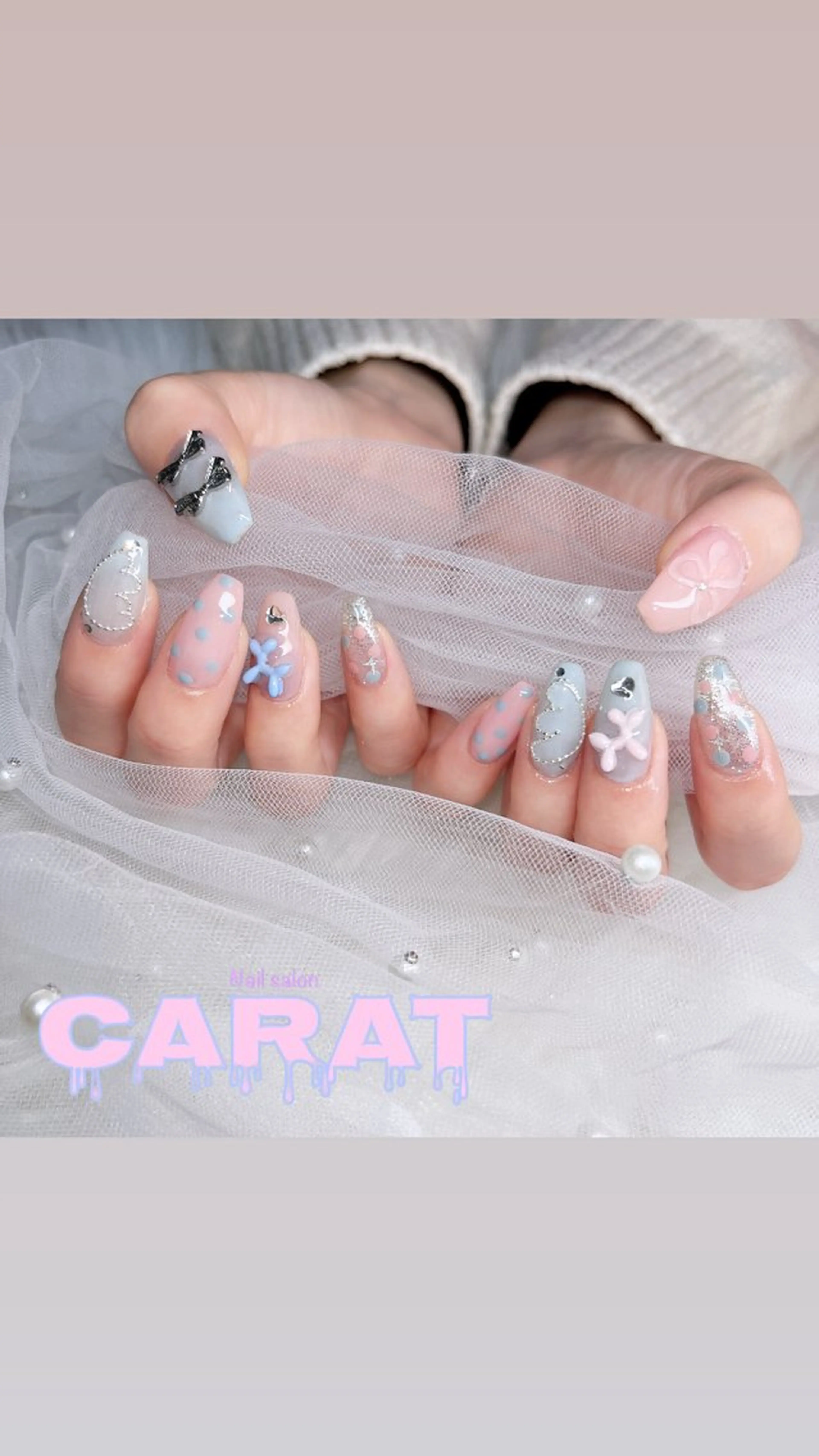 ネイル ハンドネイル CARAT/ Rinaのネイルデザイン