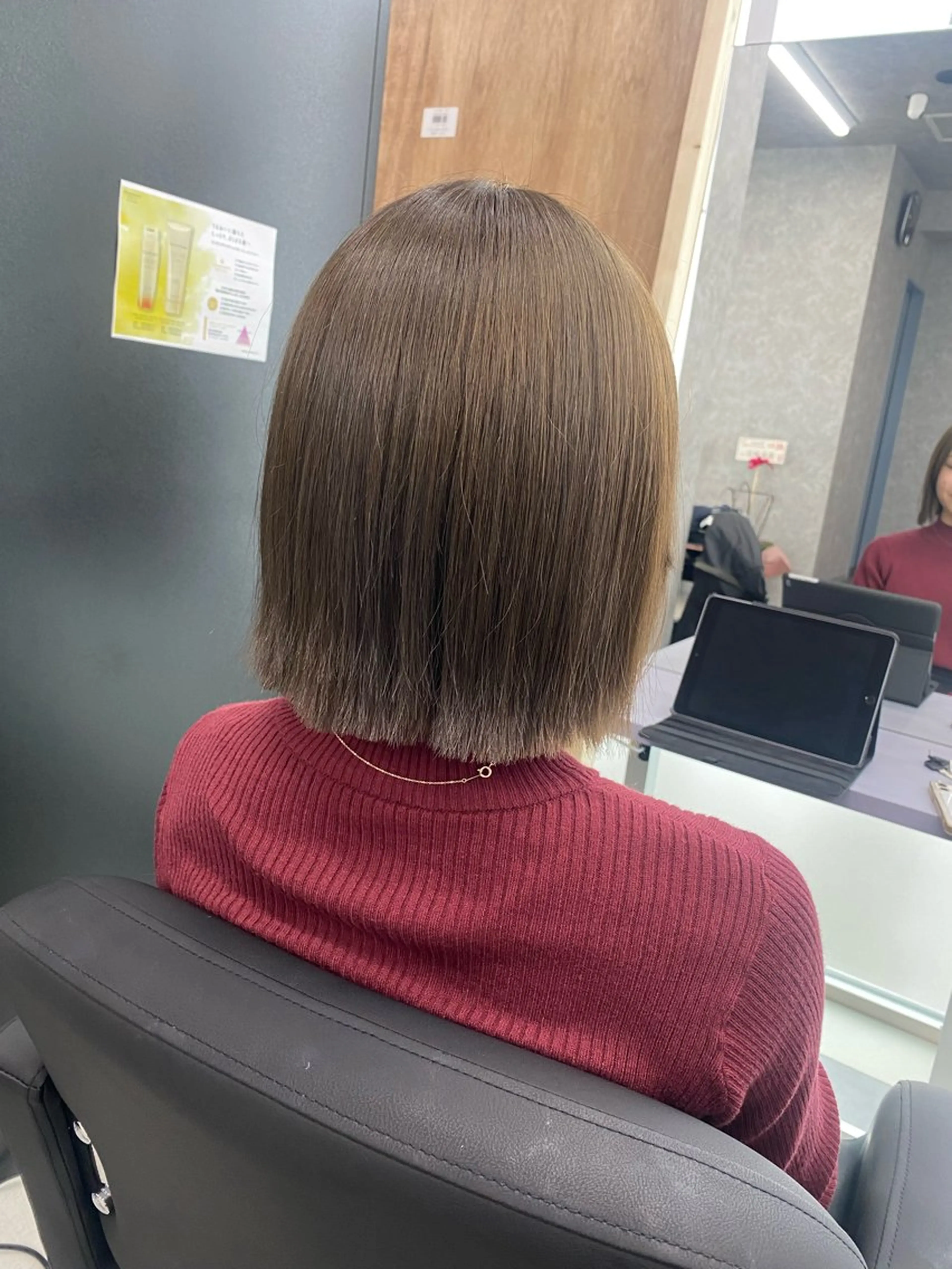 ショート カラー 切りっぱなしボブ ボブ Forest. kanako🕊️のヘアスタイル