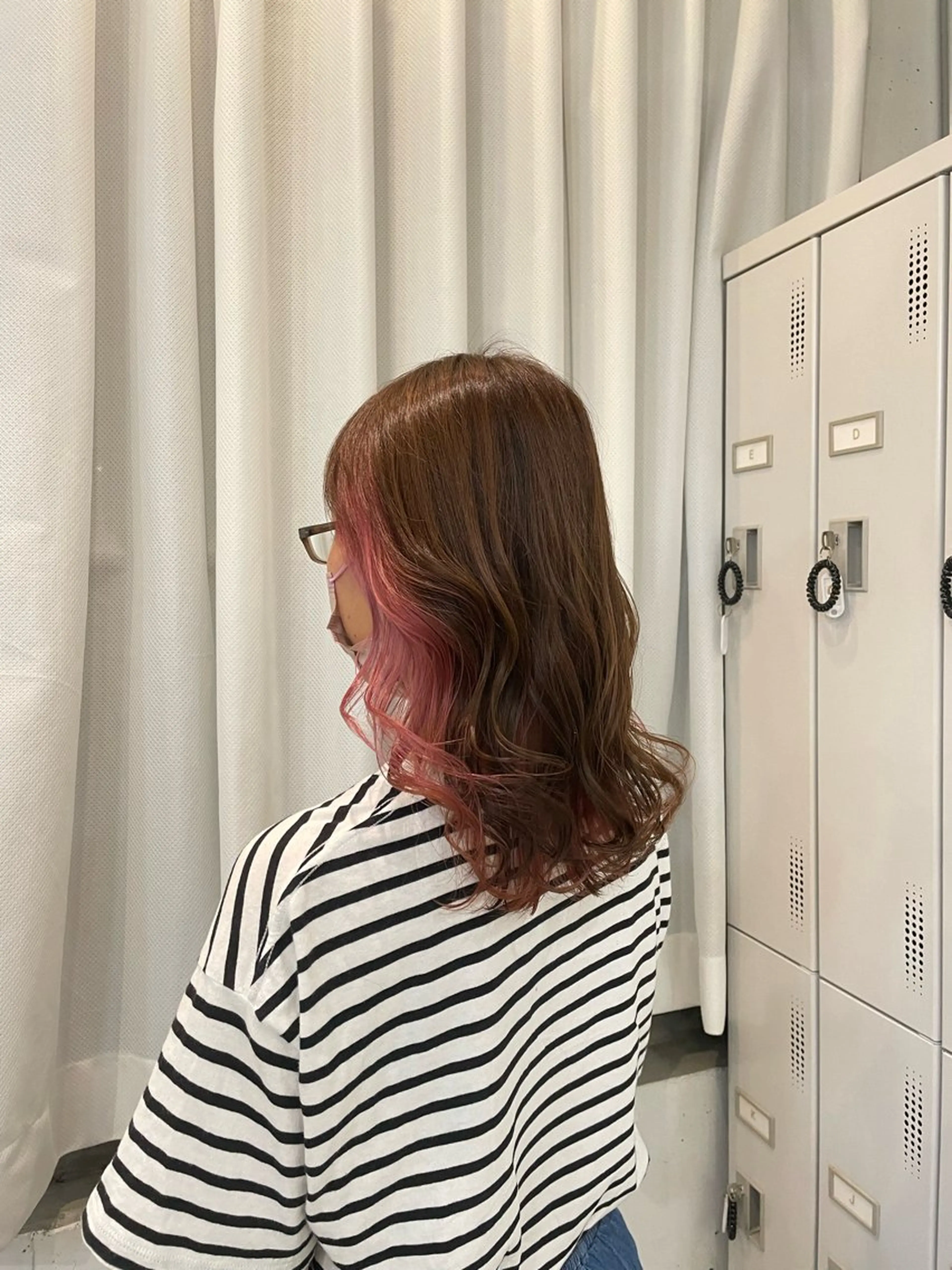 ミディアム カラー ヘアカラー 透明感カラー🪡🤍 nanao🤍🪡のヘアスタイル