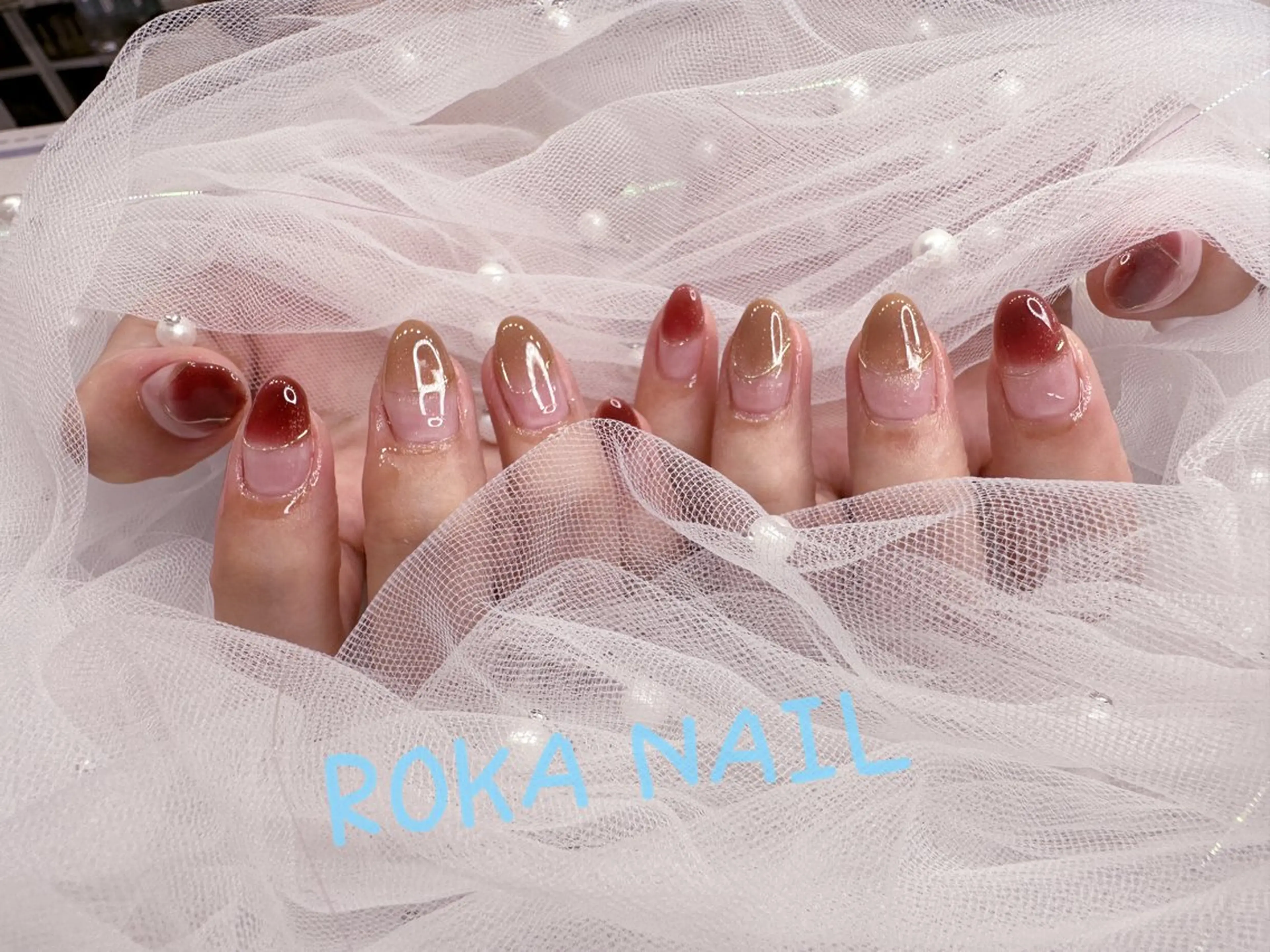 ネイル ハンドネイル 長さだし専門店 ROKANAILのネイルデザイン