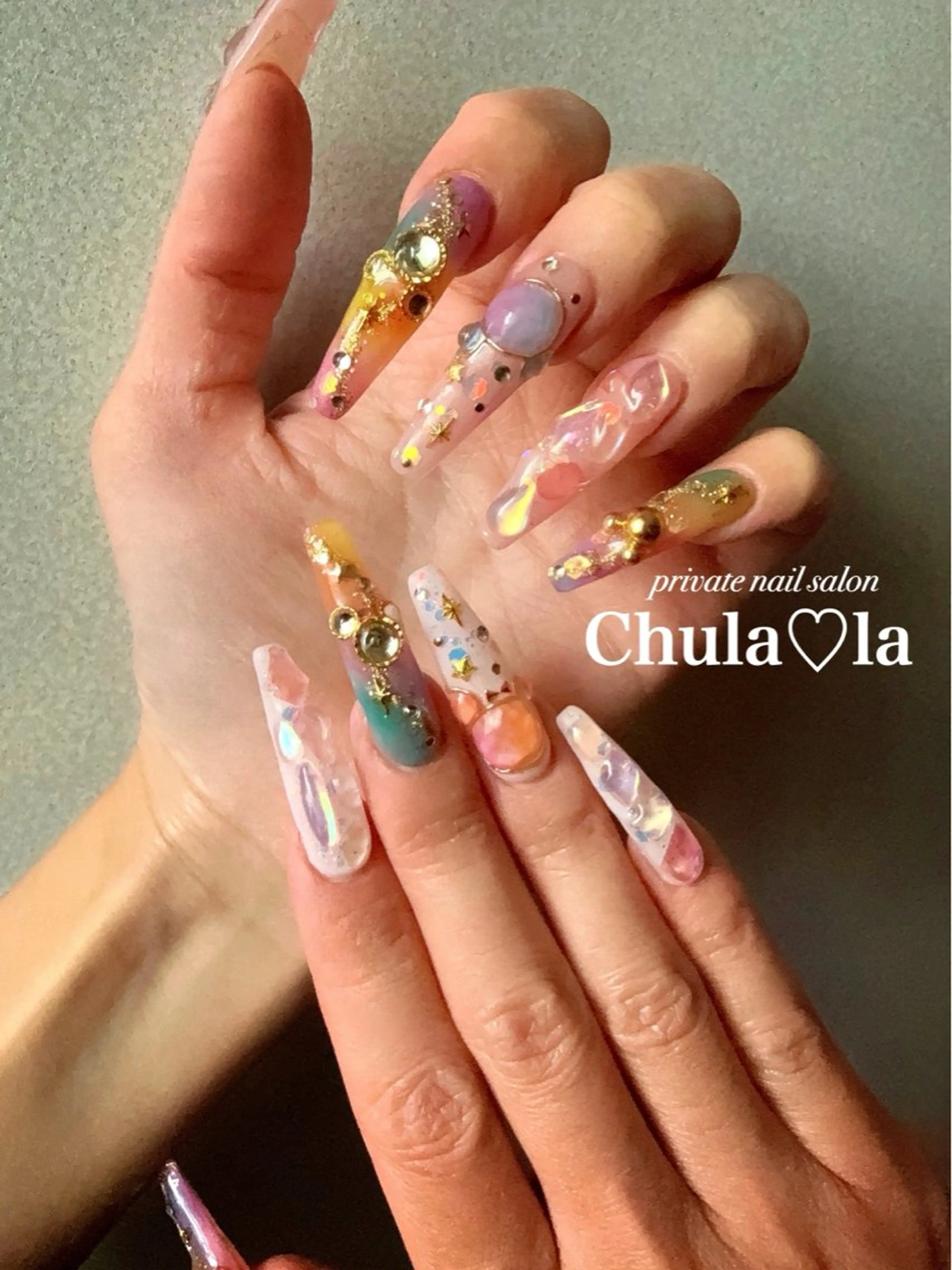 ネイル ハンドネイル Chula♡la 豊見城市高安のネイルデザイン