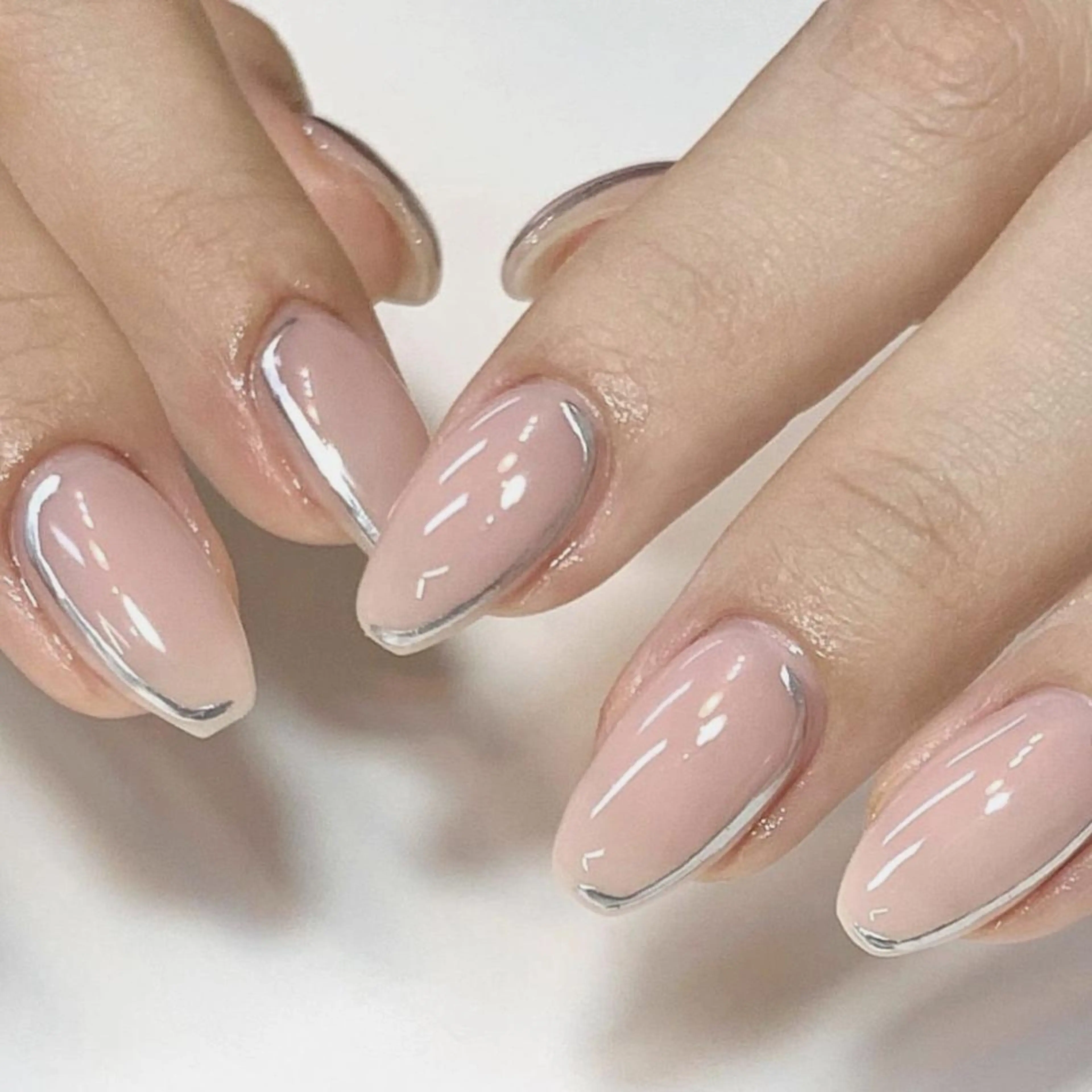 ネイル クリアネイル ジェルネイル パラジェル ハンドネイル 🩵Yun nail Salon 🩵のネイルデザイン
