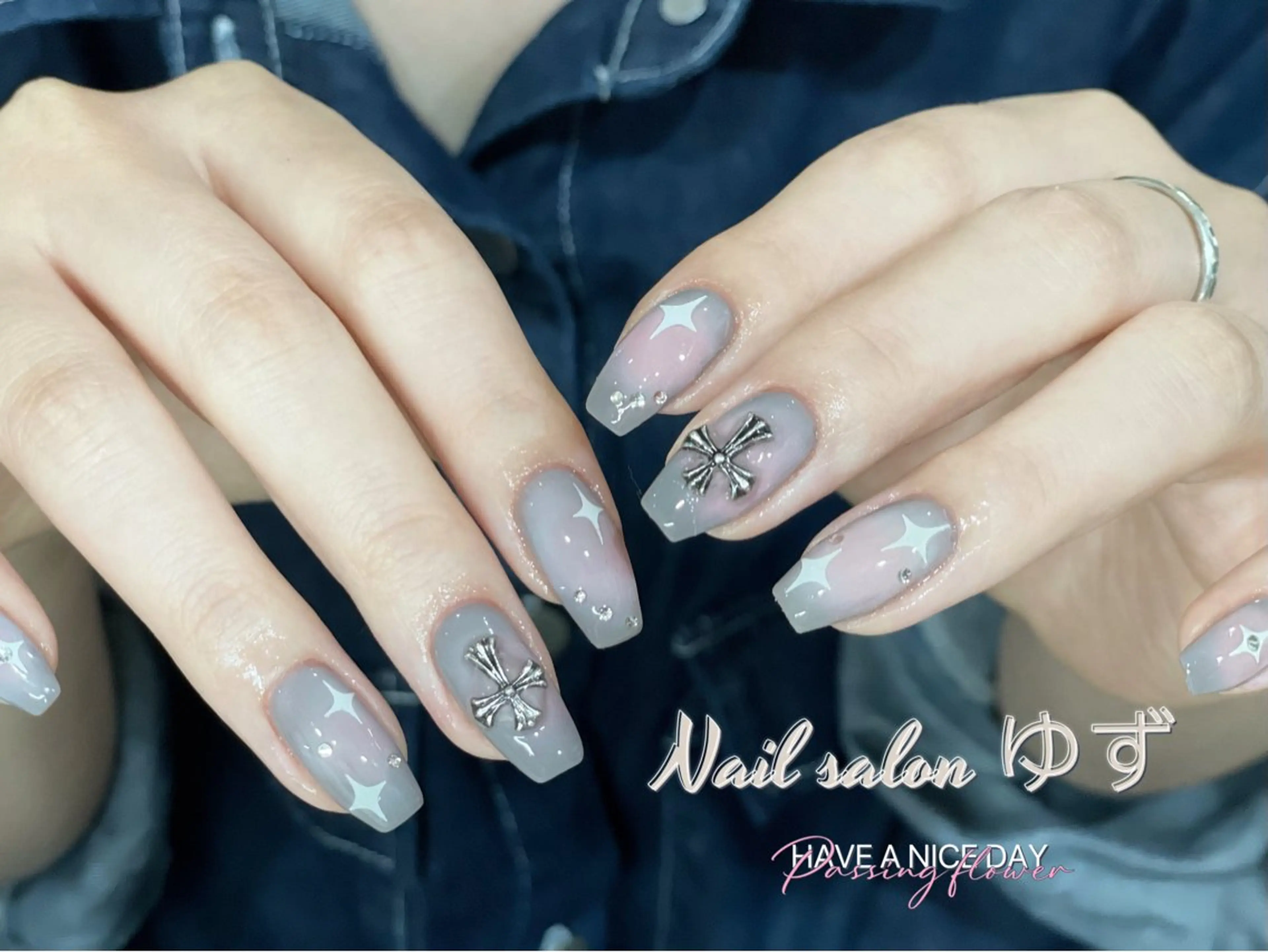 ネイル ハンドネイル MAKI💚💚💚 秋葉原.のネイルデザイン