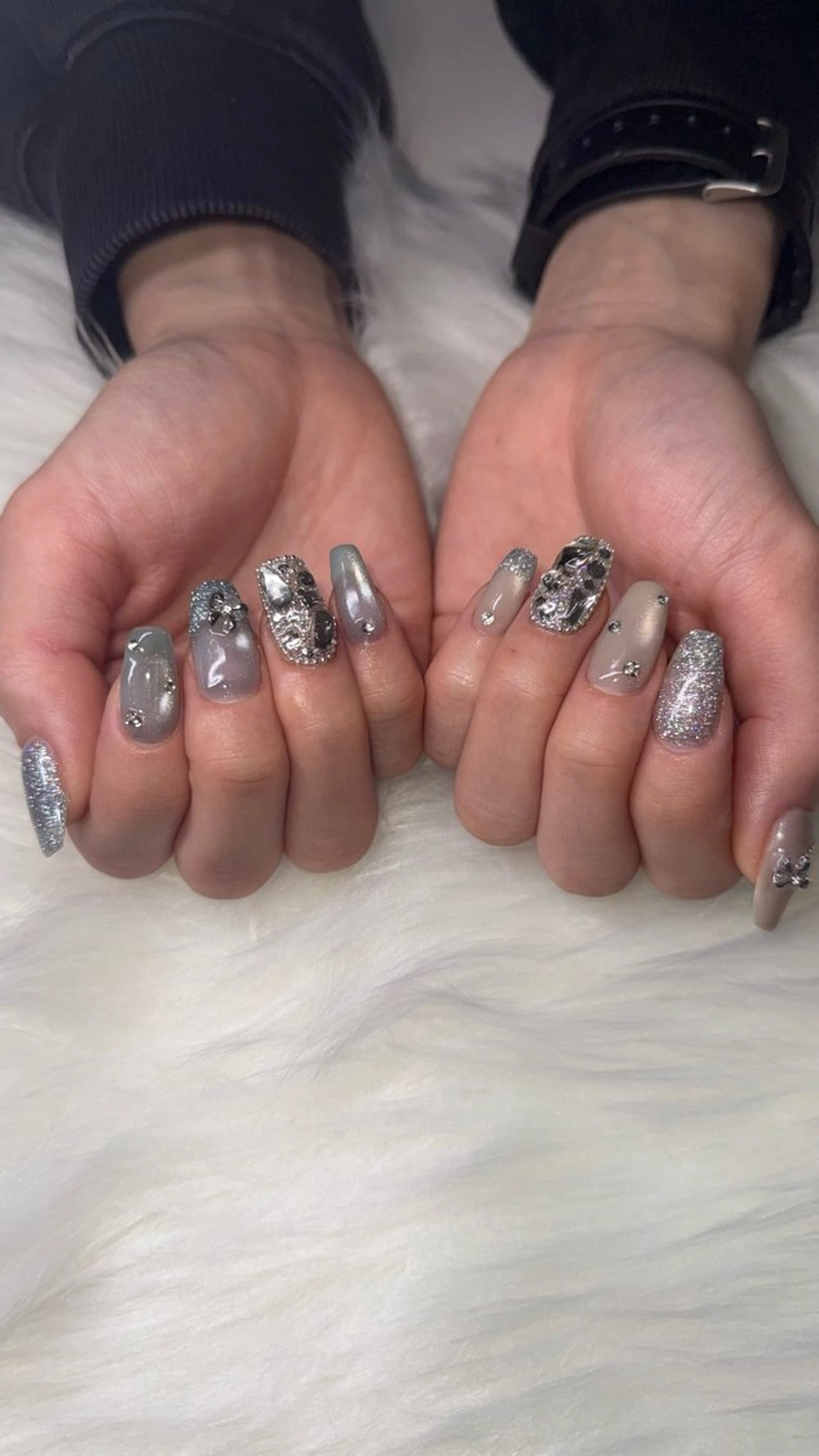 ネイル フラッシュネイル マグネットネイル MUSE NAIL.のネイルデザイン