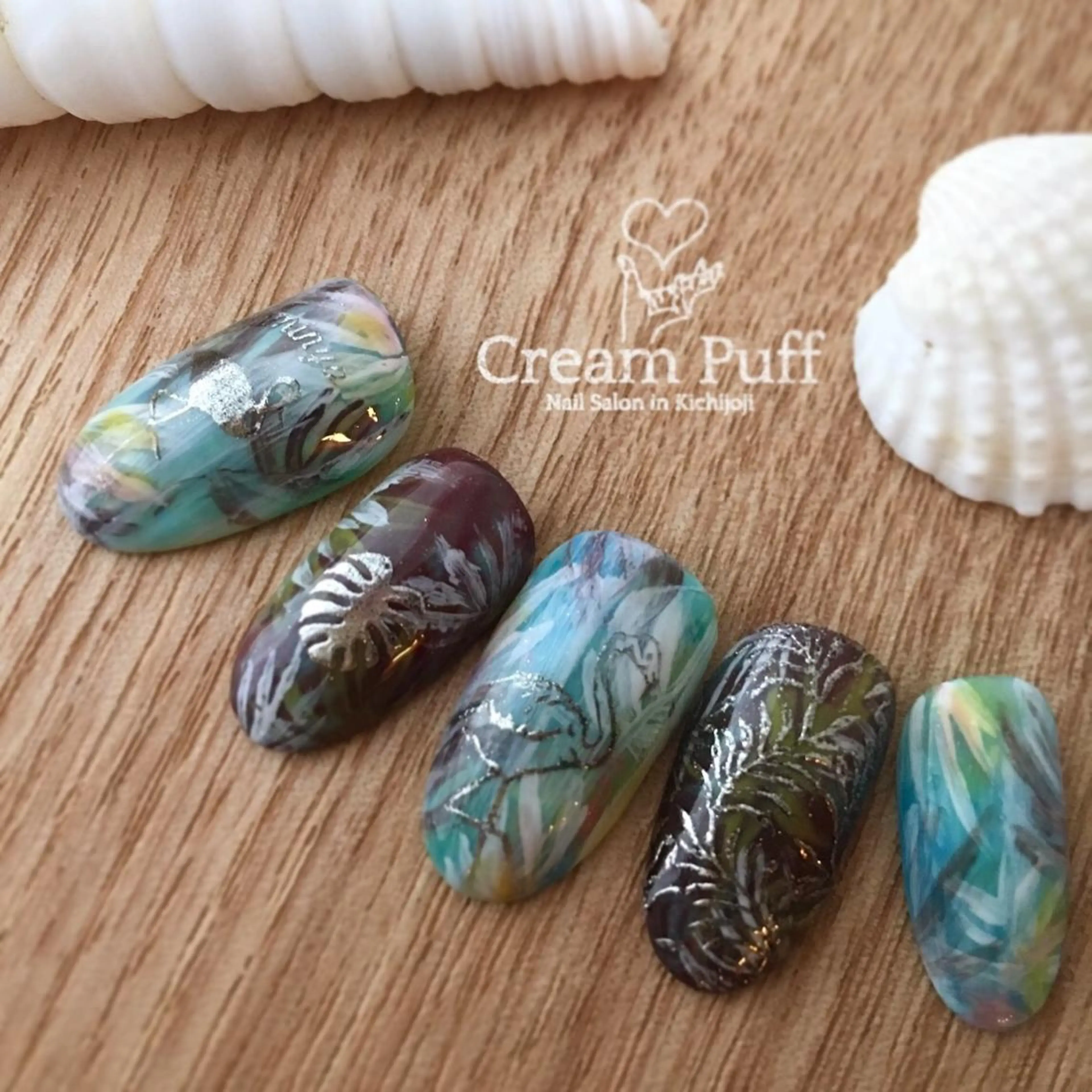 ネイル アートネイル HAMANO MIKAのネイルデザイン