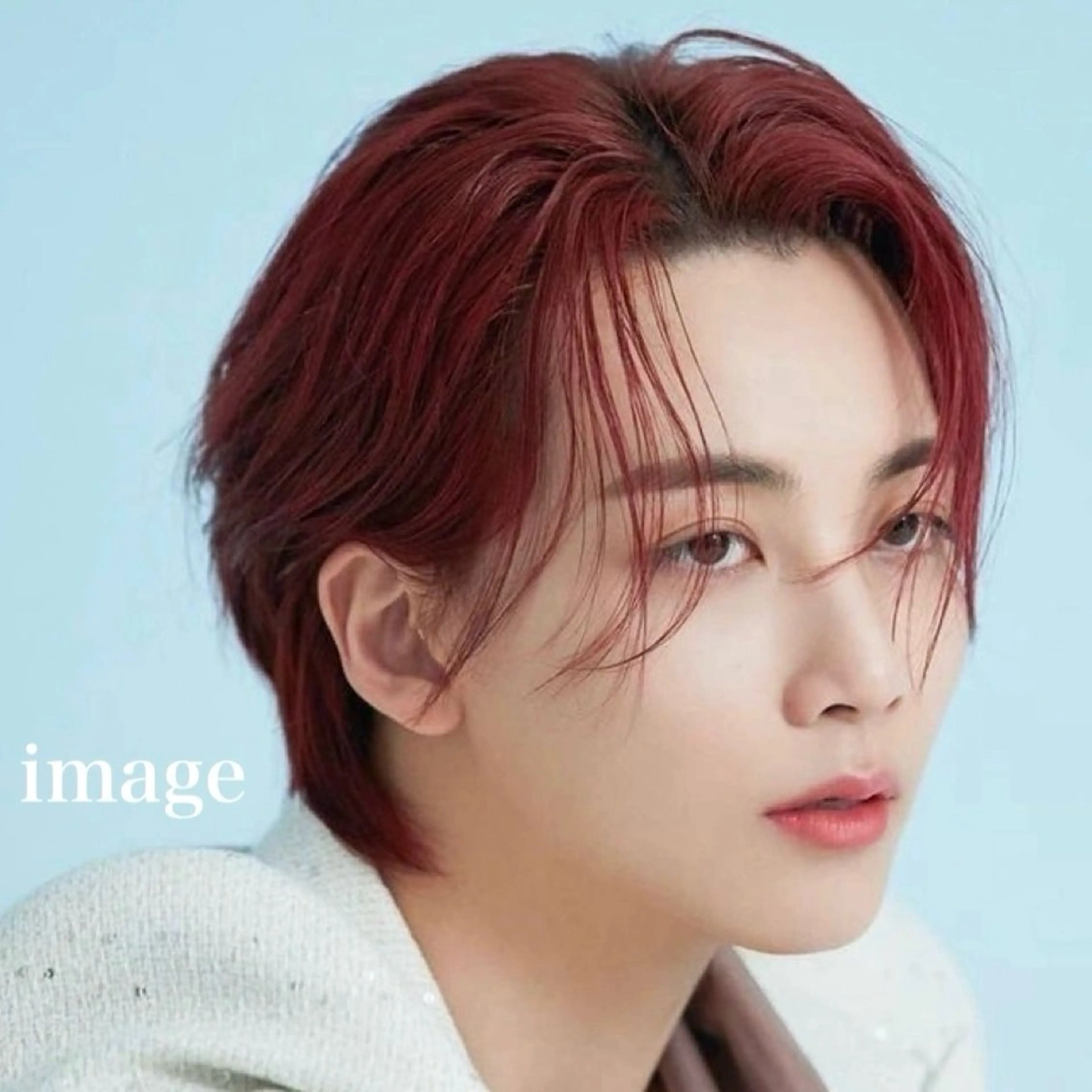 ミディアム カラー メンズ カット ヘアカラー 岡田大志🇰🇷 中/韓メンズヘアのヘアスタイル