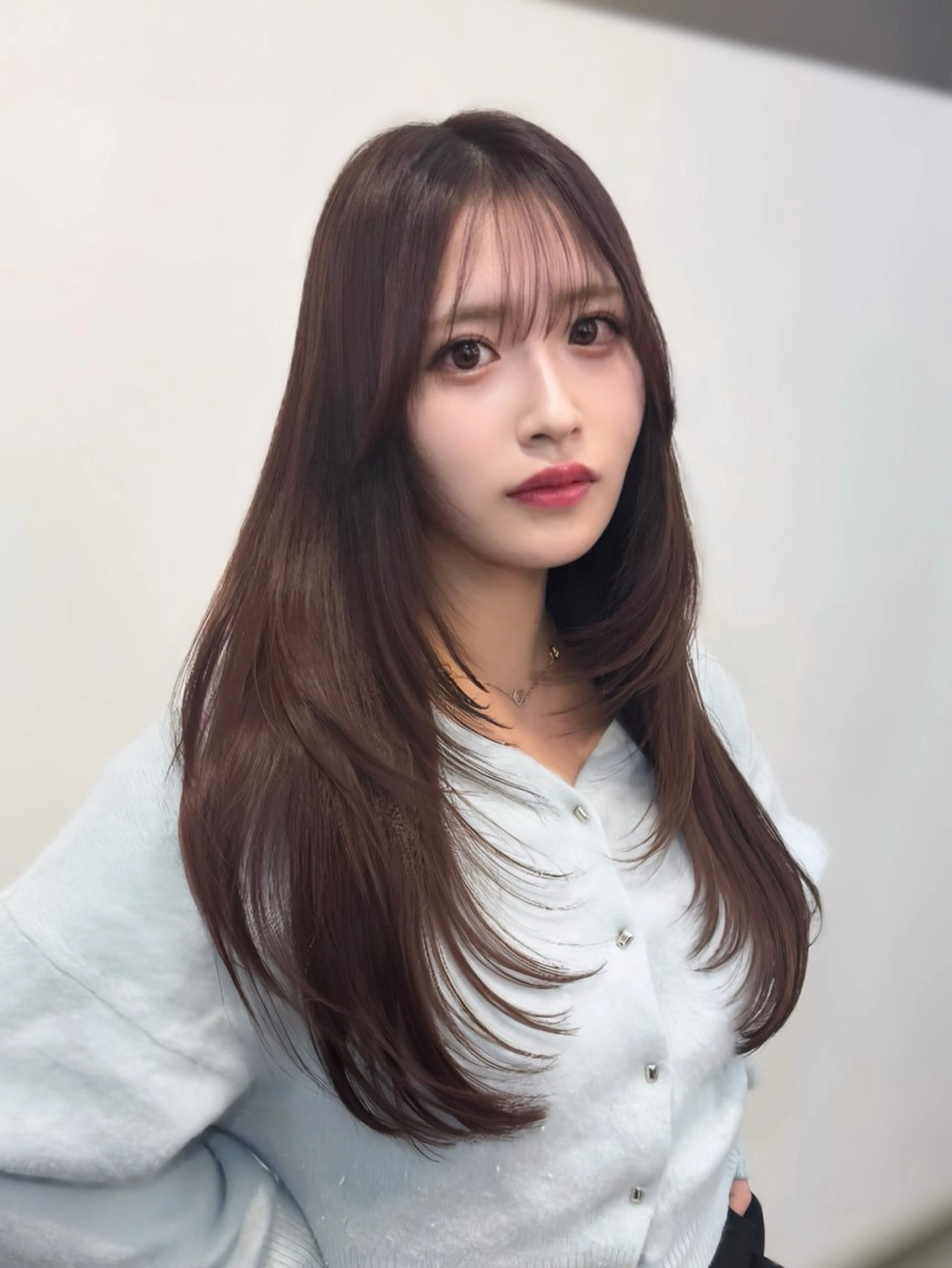 ロング カラー カット 縮毛矯正 トリートメント 🦋韓国系指名No1 店長/圓山 祐也🦋のヘアスタイル