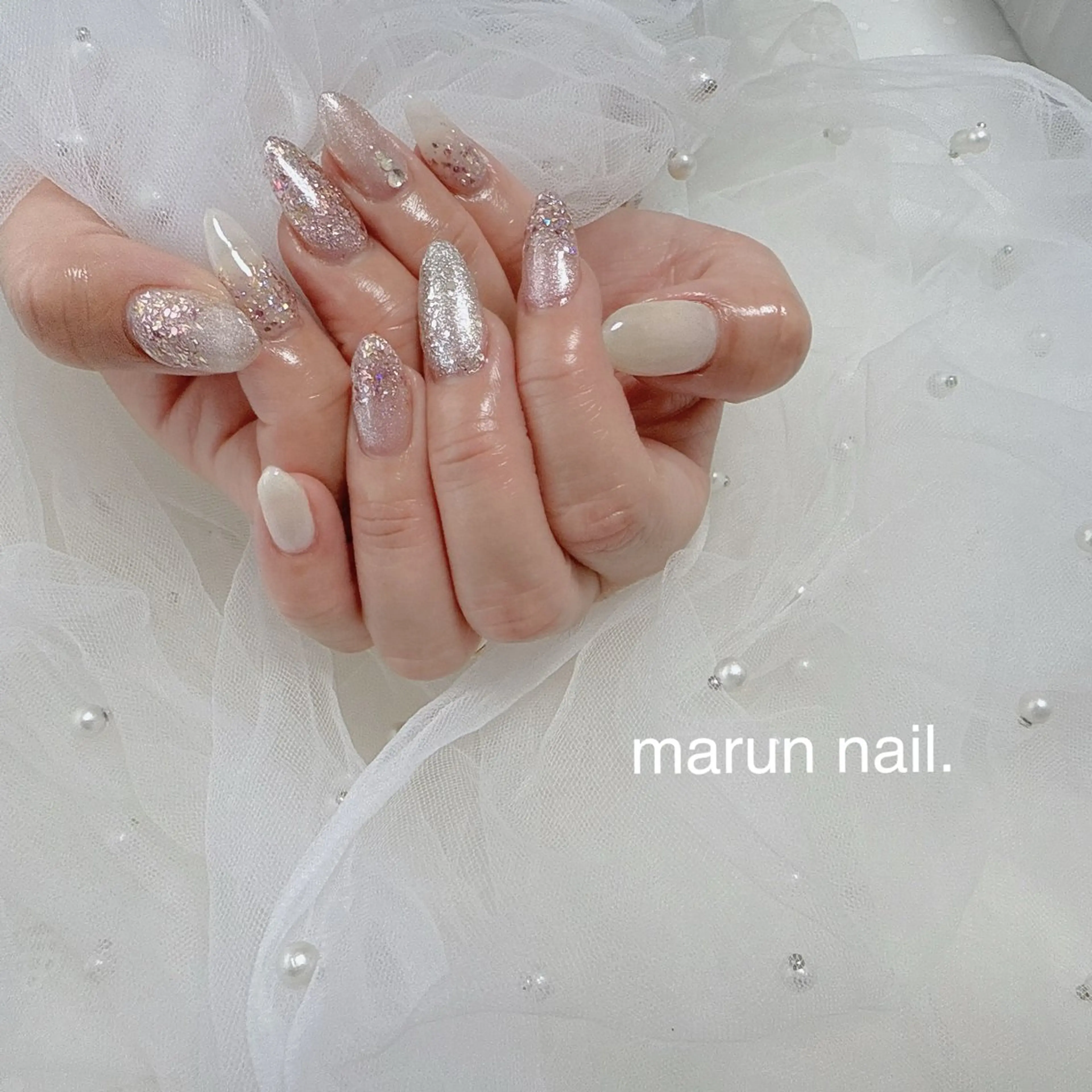 ネイル ハンドネイル marun._ megumi.のネイルデザイン