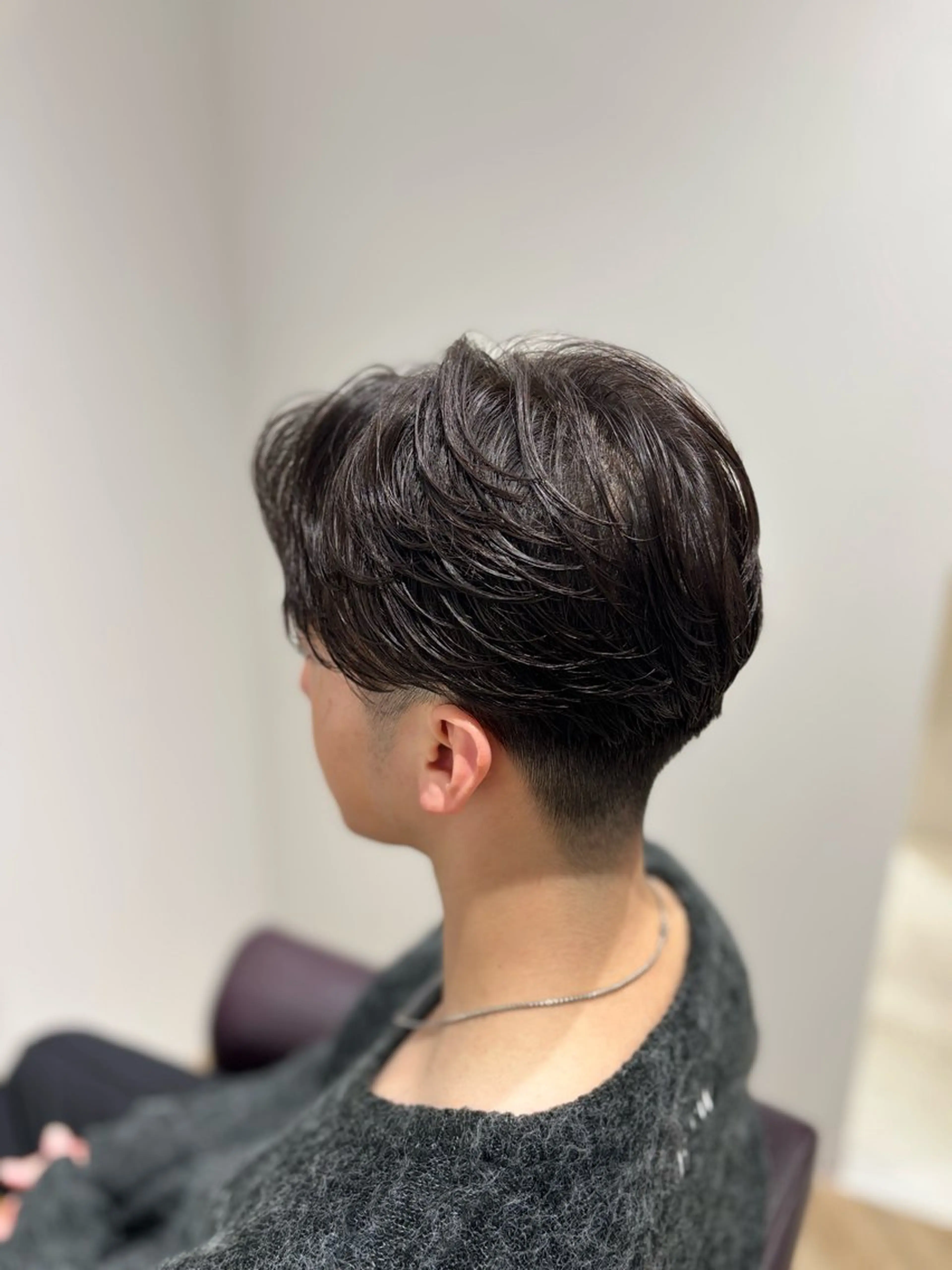 ショート パーマ メンズ カット パーマ トリートメント LOUIMADNA栄所属・新規指名比率No.1 メンズパーマ/二村のヘアスタイル