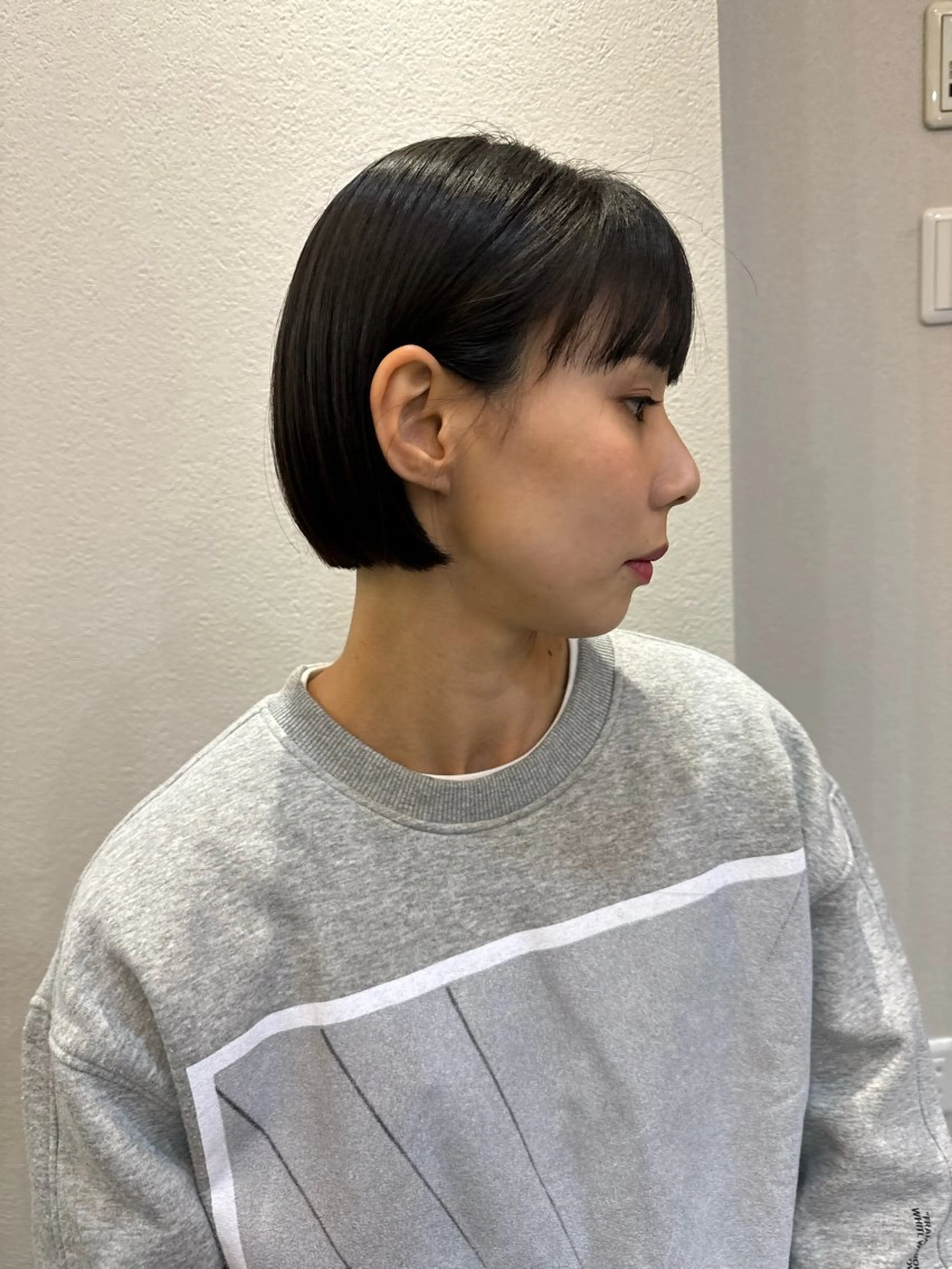 ショート カット ヘアカラー ボブ/髪質改善/ soiナカジママドリのヘアスタイル