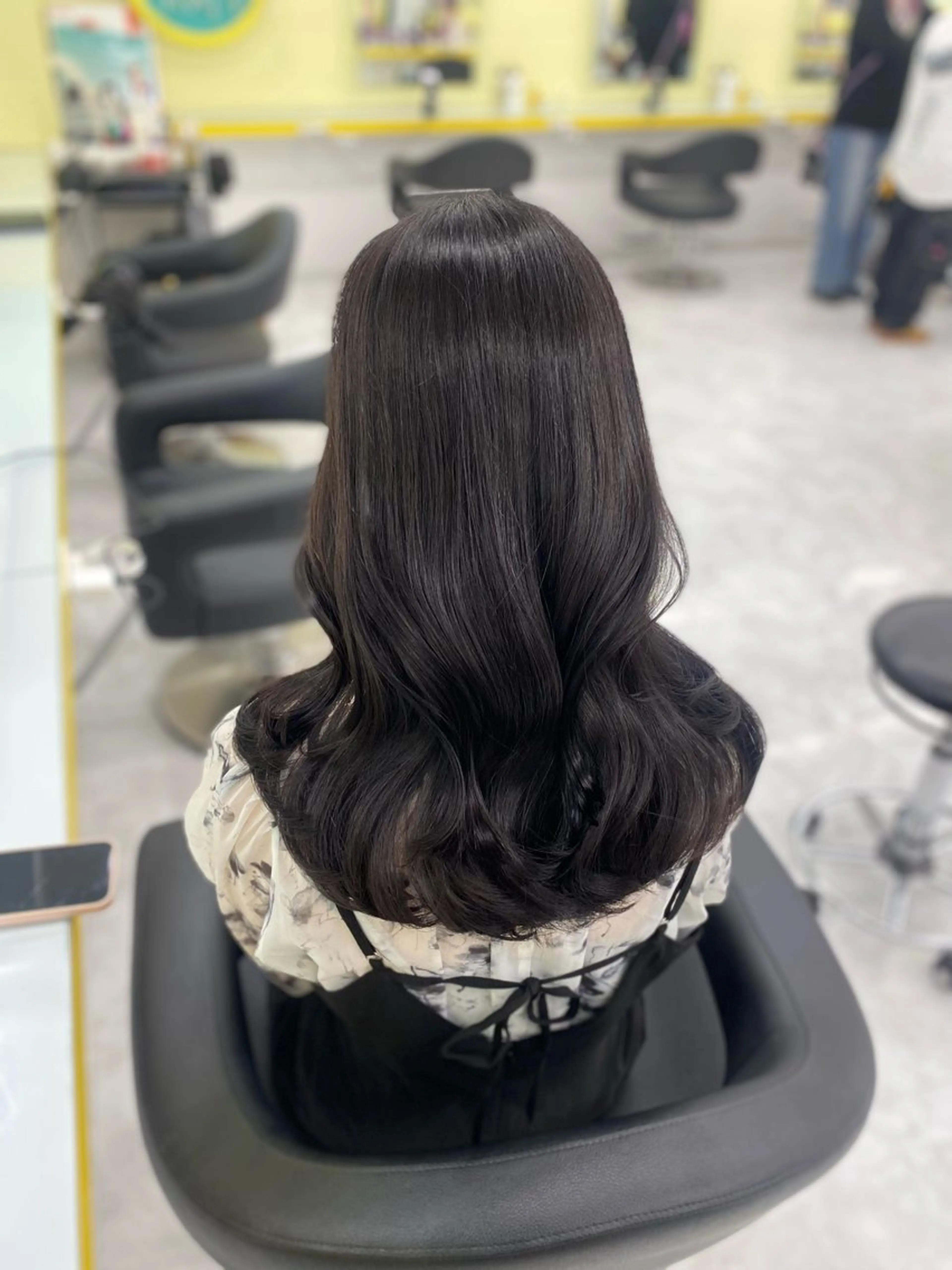 ミディアム カラー パーマ ヘアアレンジ メンズ キッズ メンズブリーチ ブリーチ ブラウンカラー チョコレートブラウン ブリーチなしカラー ヘアカラー Lumo所属・💖横浜ブリーチなし 💖MIHOのヘアスタイル