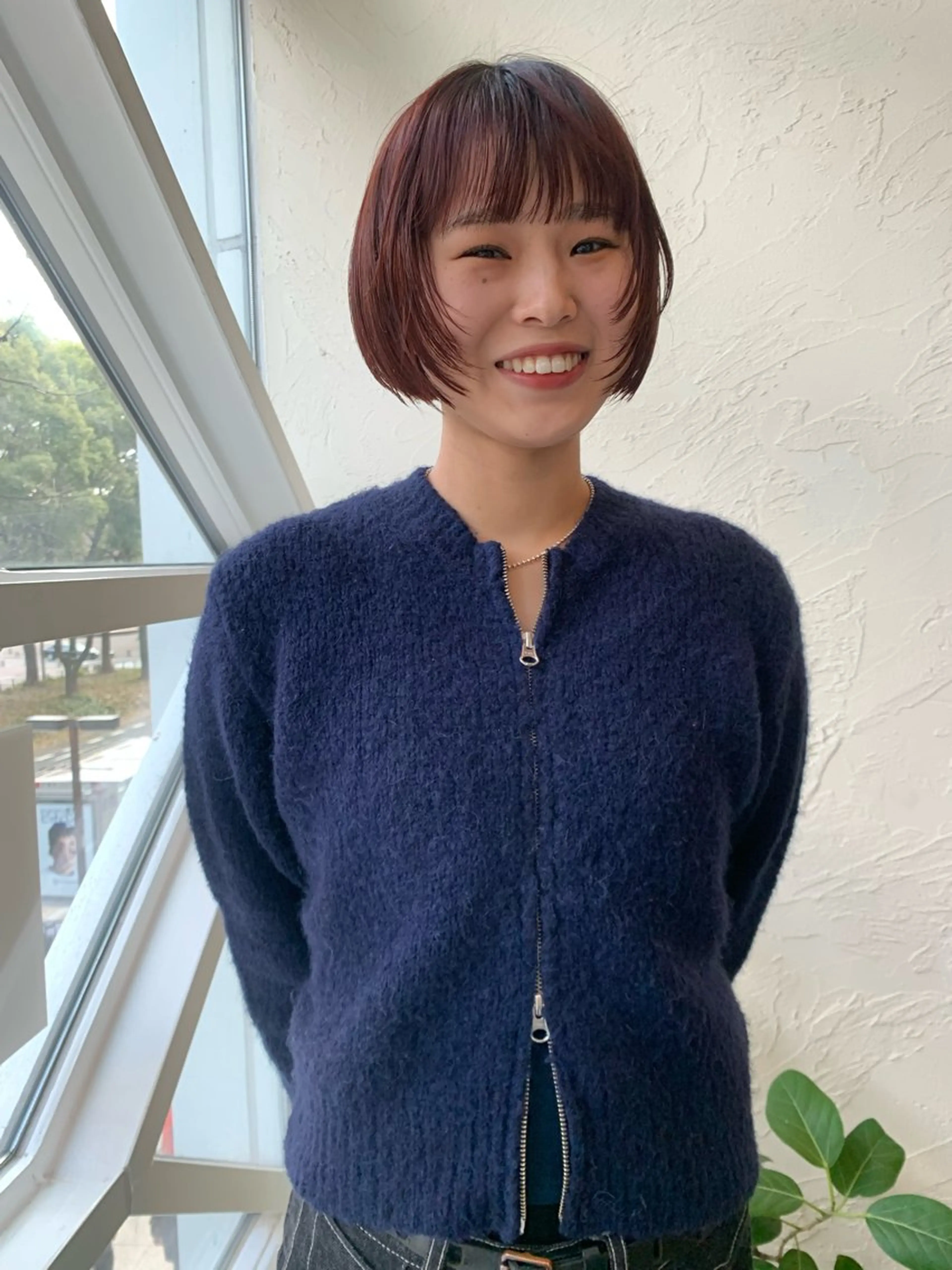 ショート カラー 庄司 朱里のヘアスタイル