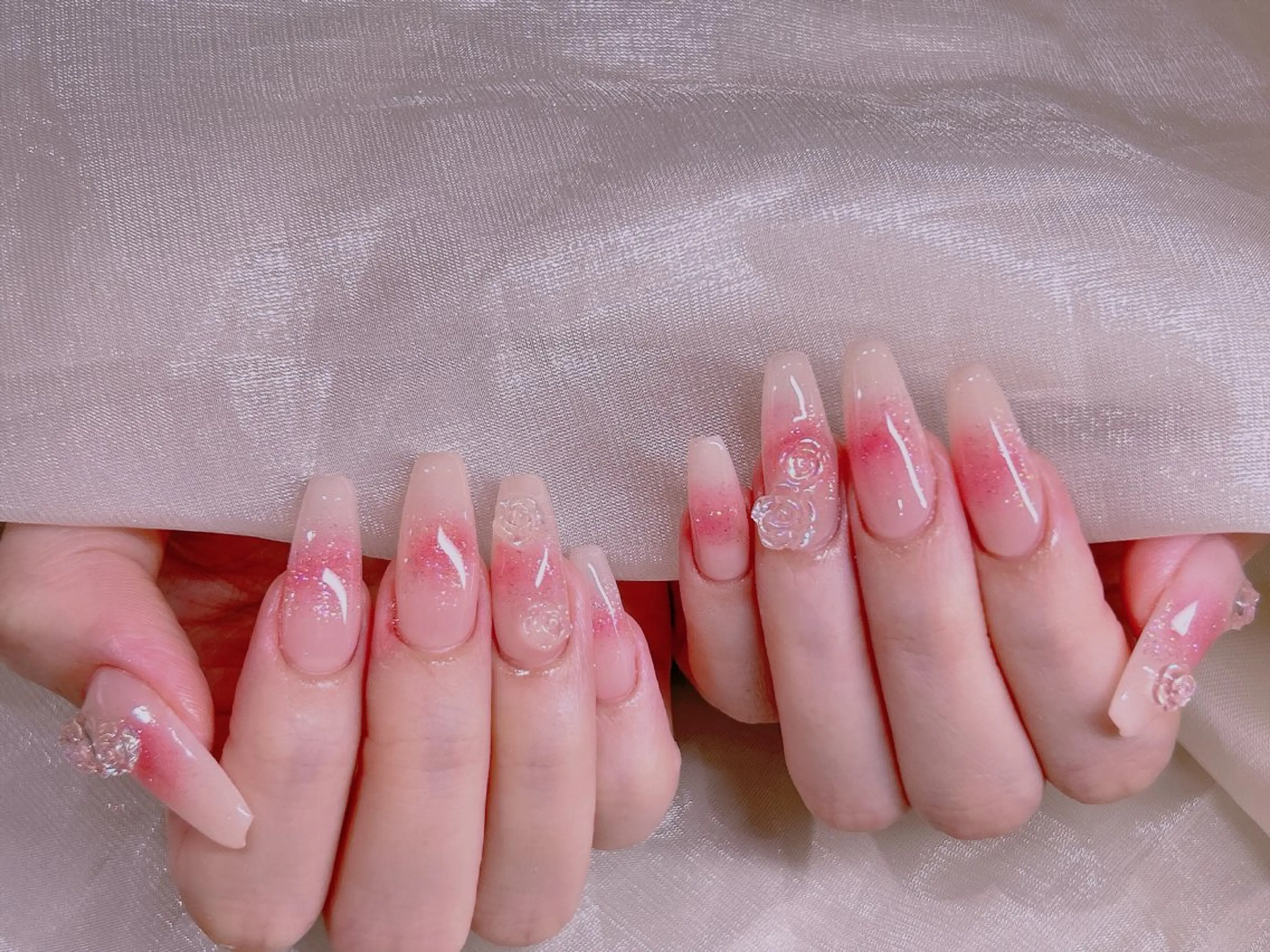 ネイル ハンドネイル 長さだし専門店 M2 rikaのネイルデザイン