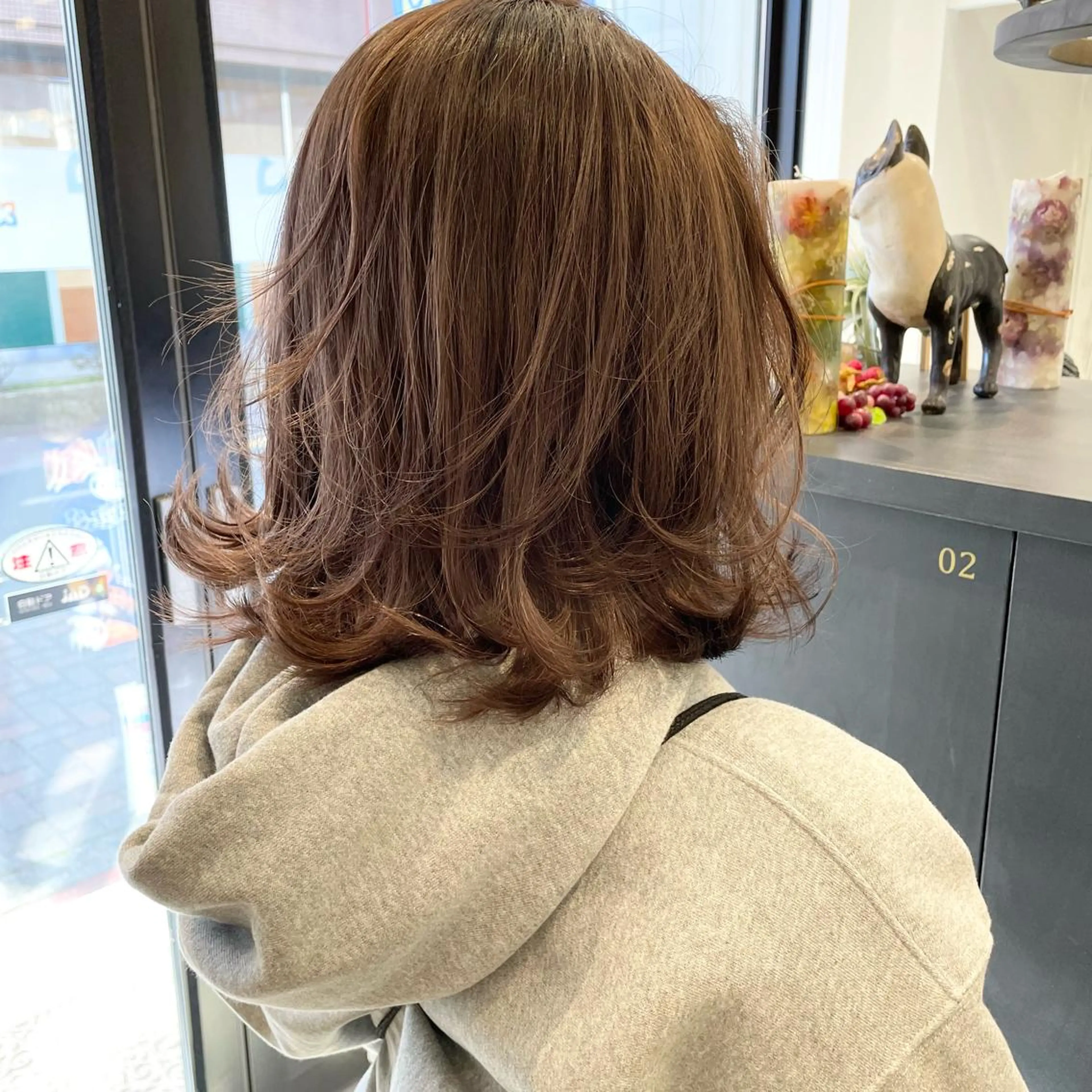 カラー 葵/レイヤーカット/ 韓国風/透明感カラーのヘアスタイル