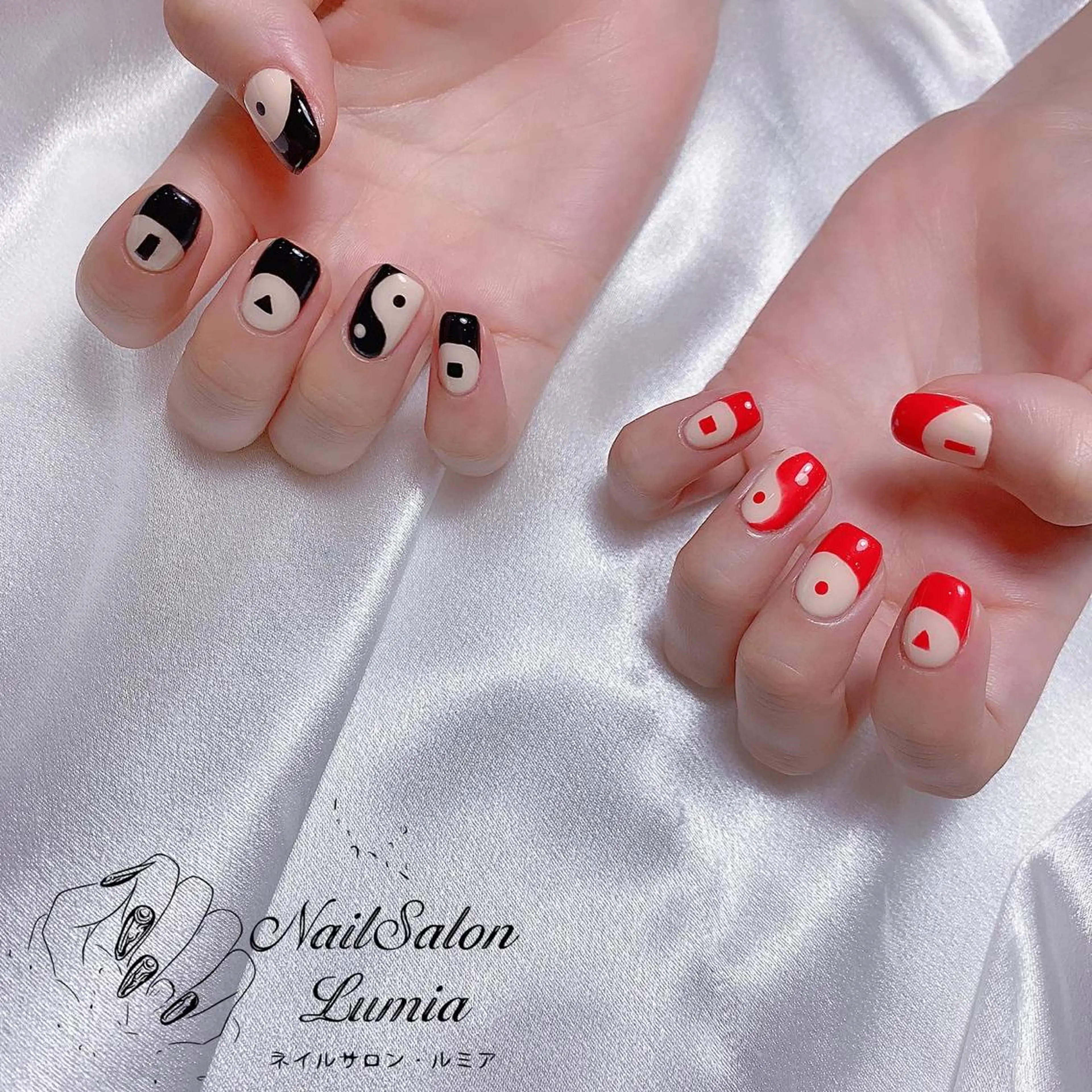 ネイル ハンドネイル ネイルサロン ルミア Lumia 店長のネイルデザイン