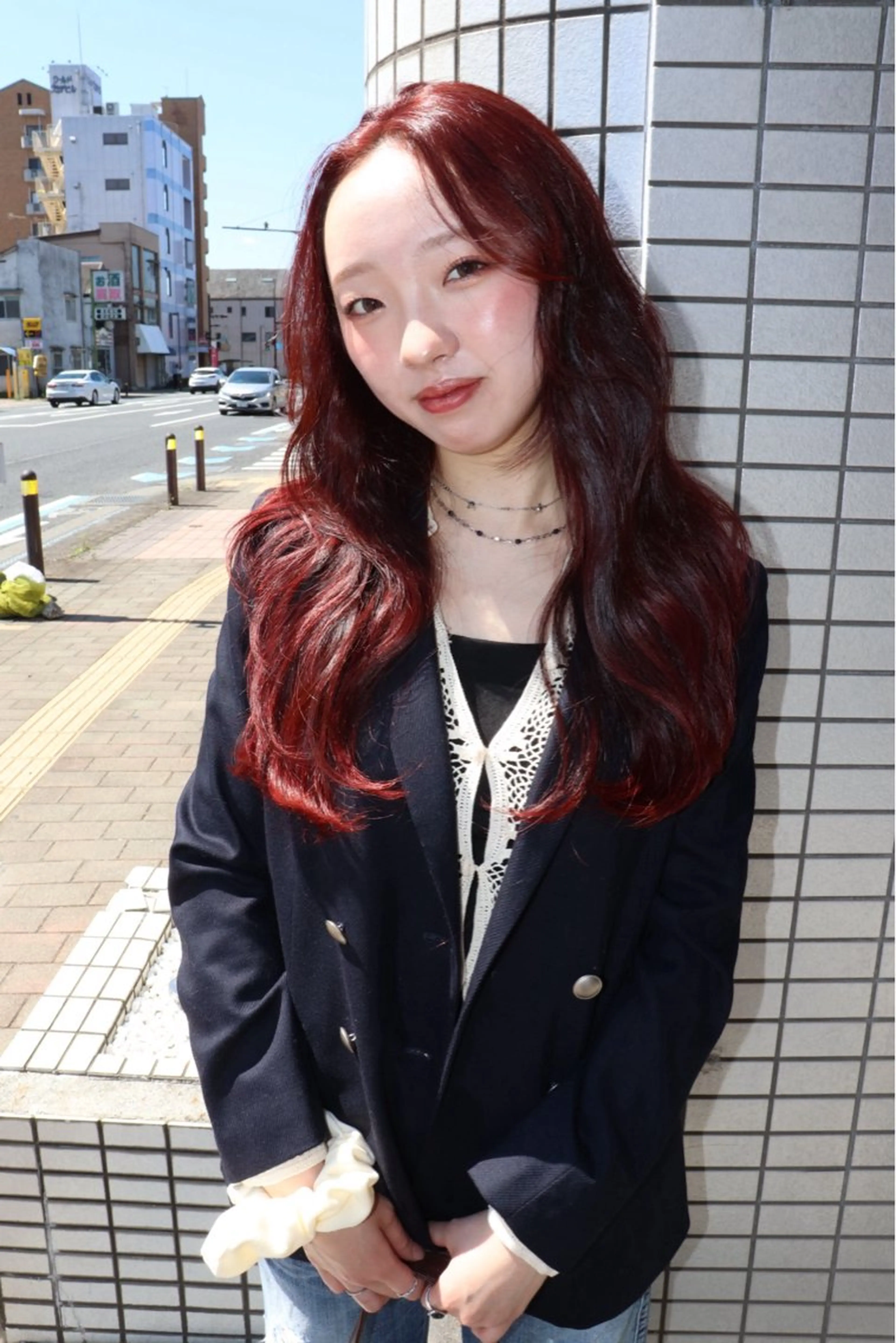 ロング ヘアカラー カラーモデル募集📈 NAMIEのヘアスタイル