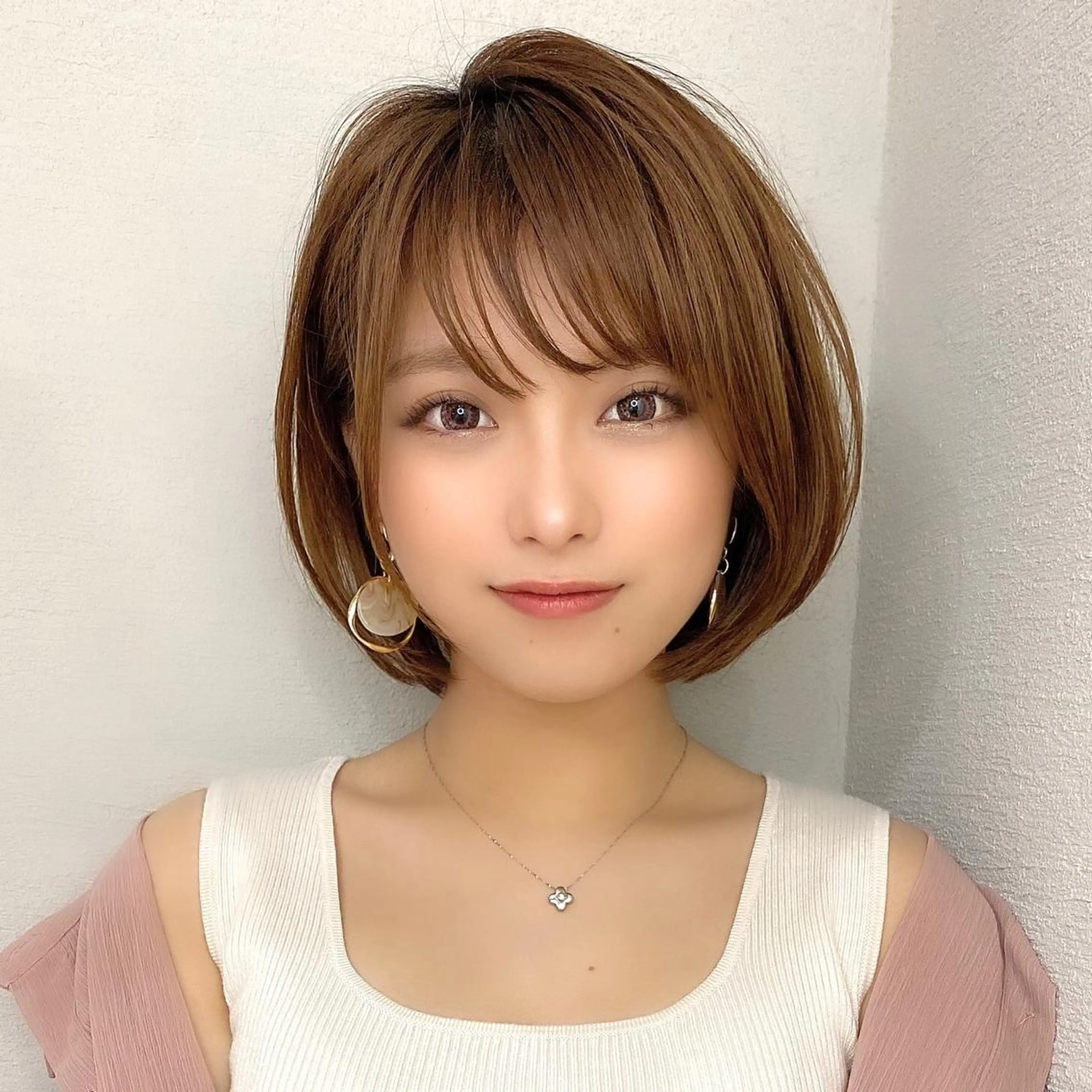 ショート カラー パーマ ヘアアレンジ キッズ ネイル マツエク・マツパ ショートヘア トリートメント ニュアンスネイル ショートネイル ニュアンスパーマ カット ヘアカラー トリートメント ショートの神✨AFL OAT 井上康平のヘアスタイル