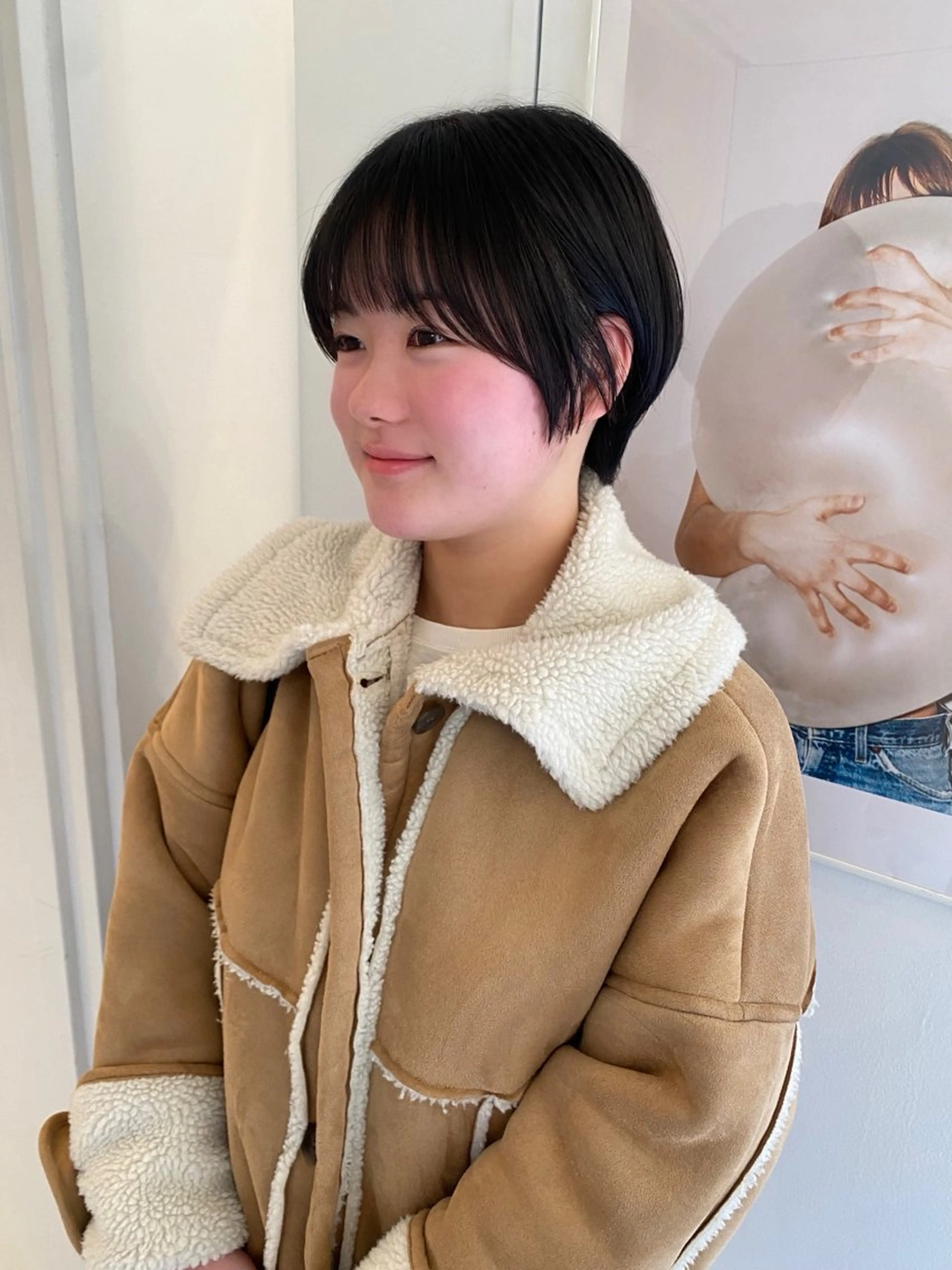 ショート riria/ボブ /ブラウンカラー🎀のヘアスタイル