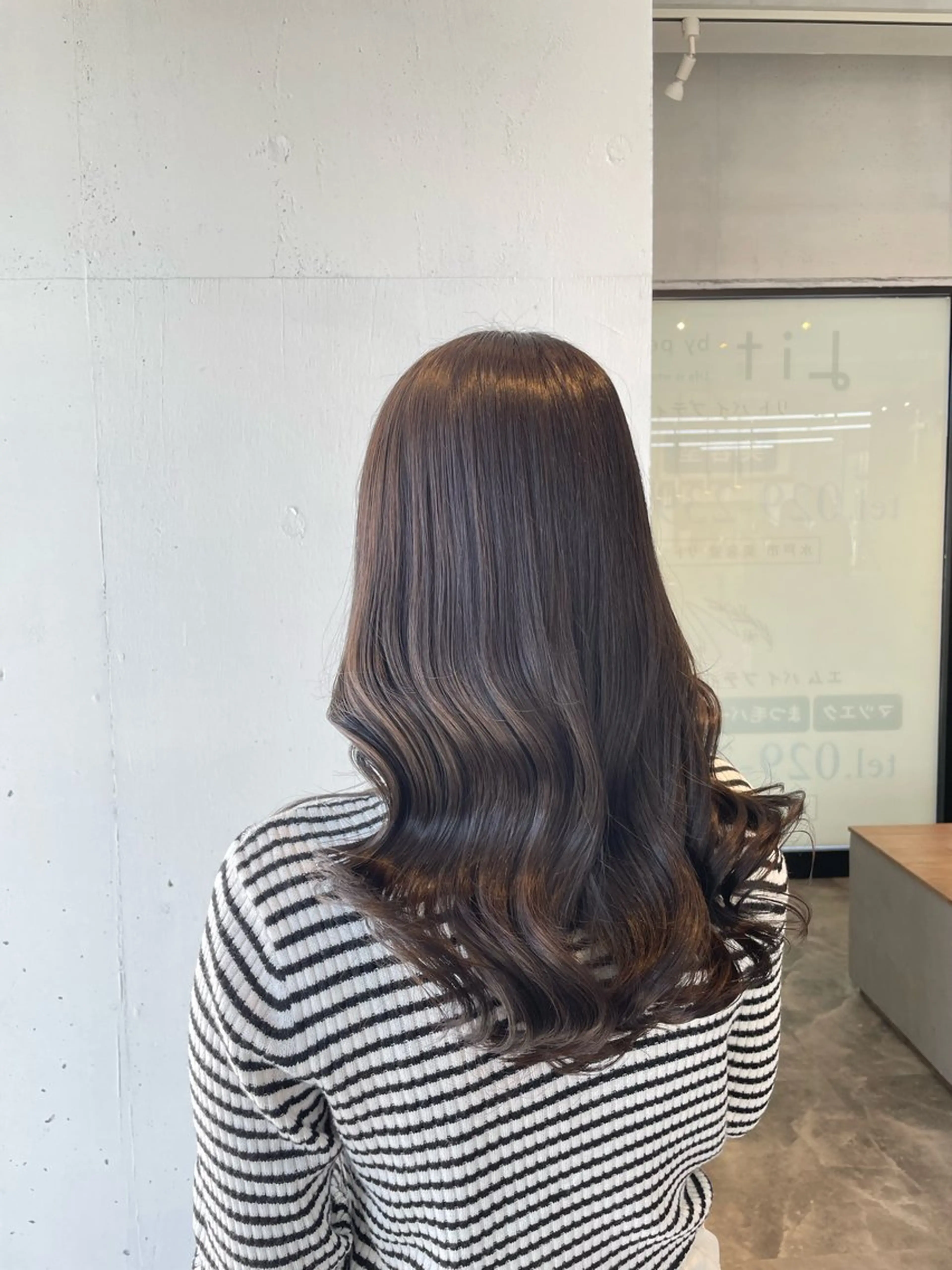 カラー ダブルカラー グレージュ ヘアカラー ハイトーンカラー🩵 指名多数💗横山聖奈のヘアスタイル