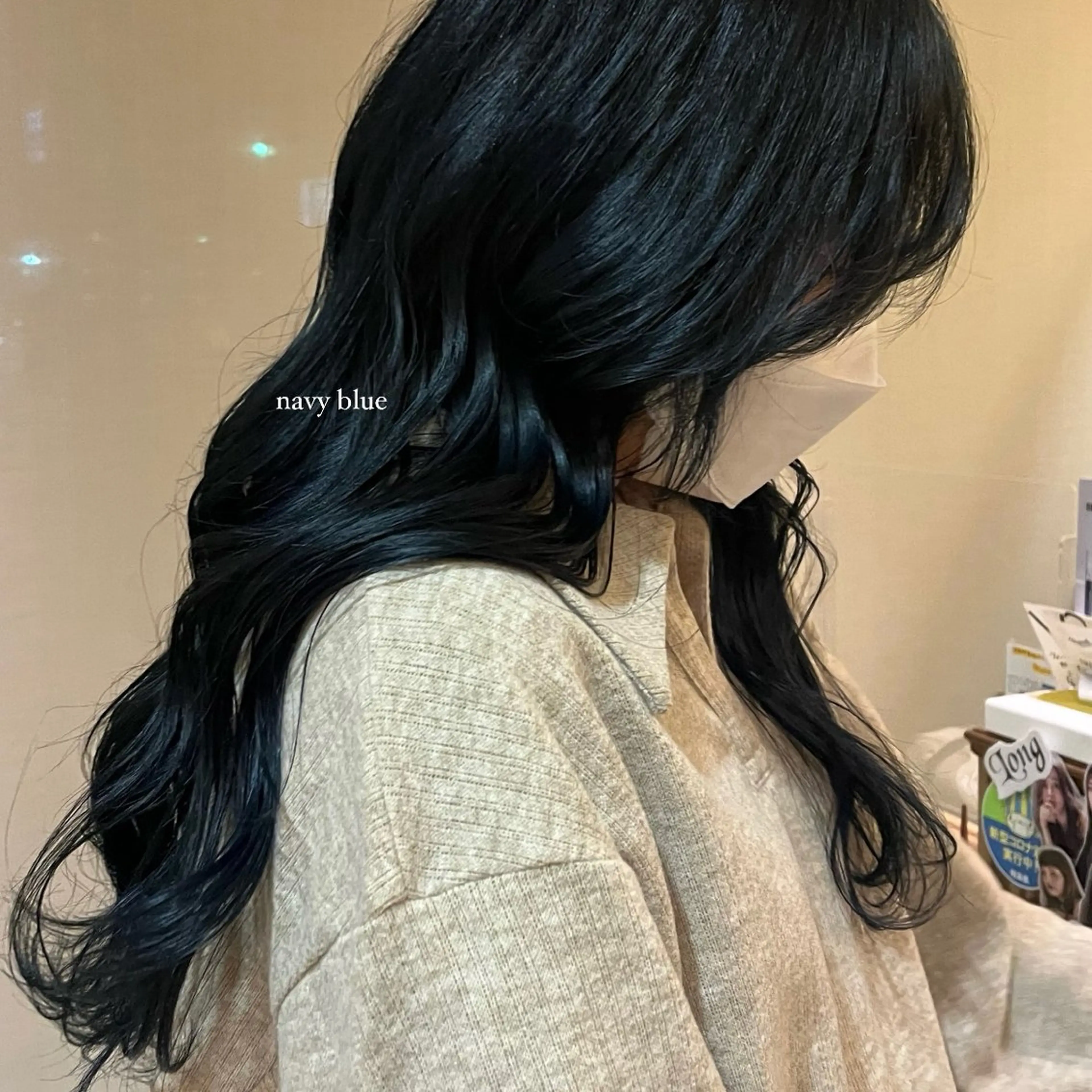 ロング カラー an.nico所属・レイヤー/透明感艶 カラー丸山ななほのヘアスタイル