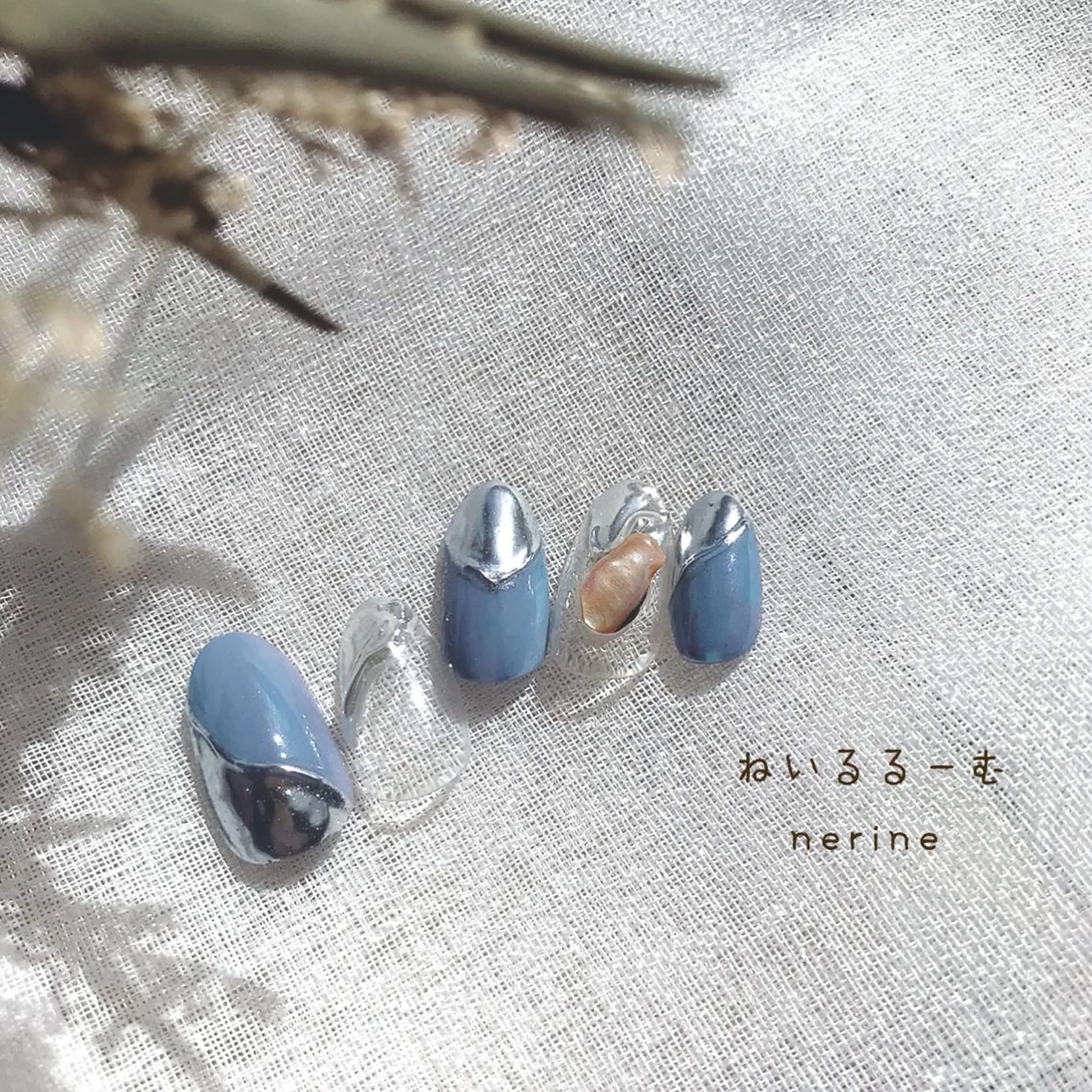 ネイル フットネイル ジェルネイル ニュアンスネイル シンプルネイル ストーンネイル NAILST Naomiのネイルデザイン