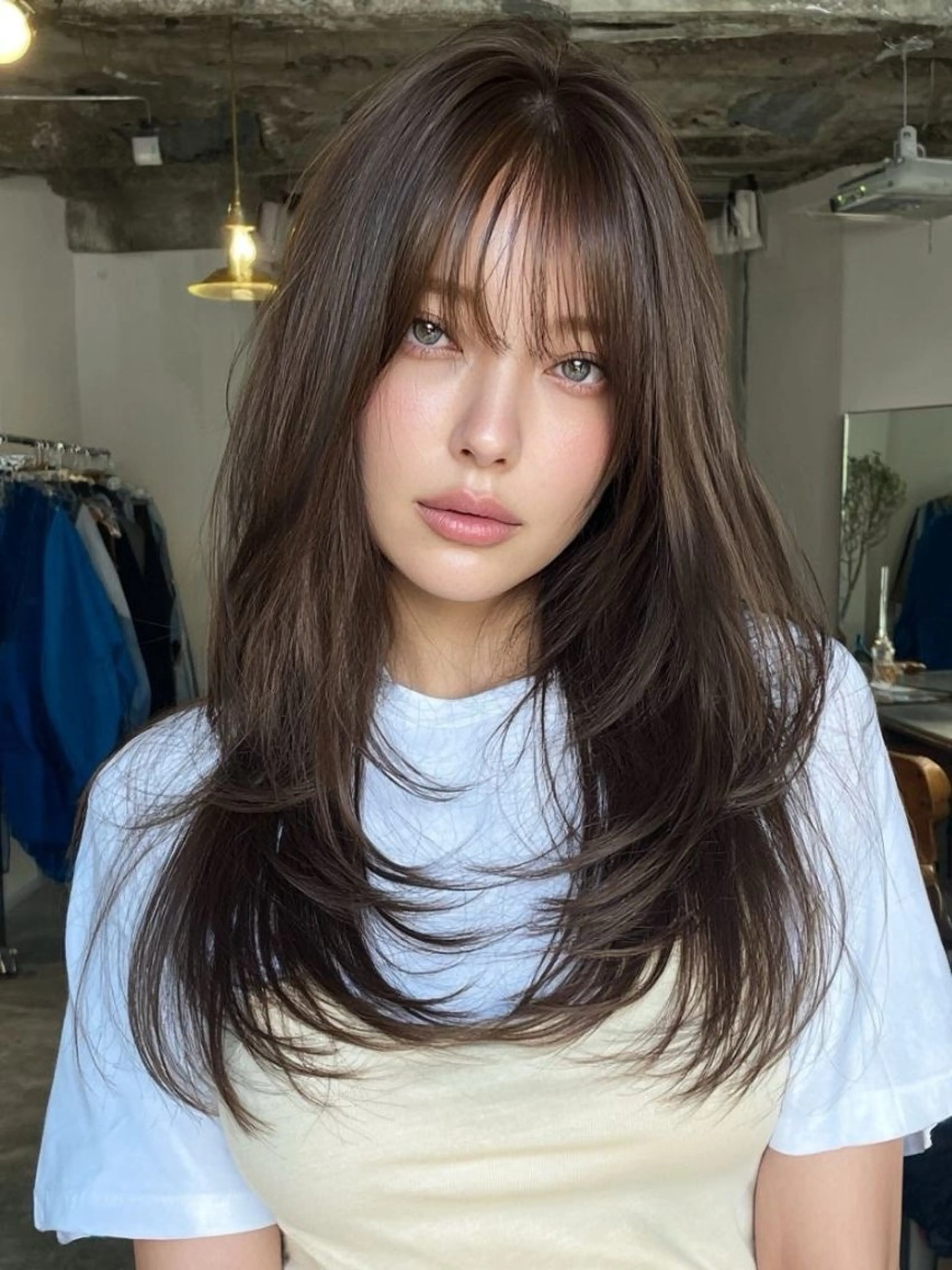 ロング レイヤーカット/ 火ノ見🪡のヘアスタイル