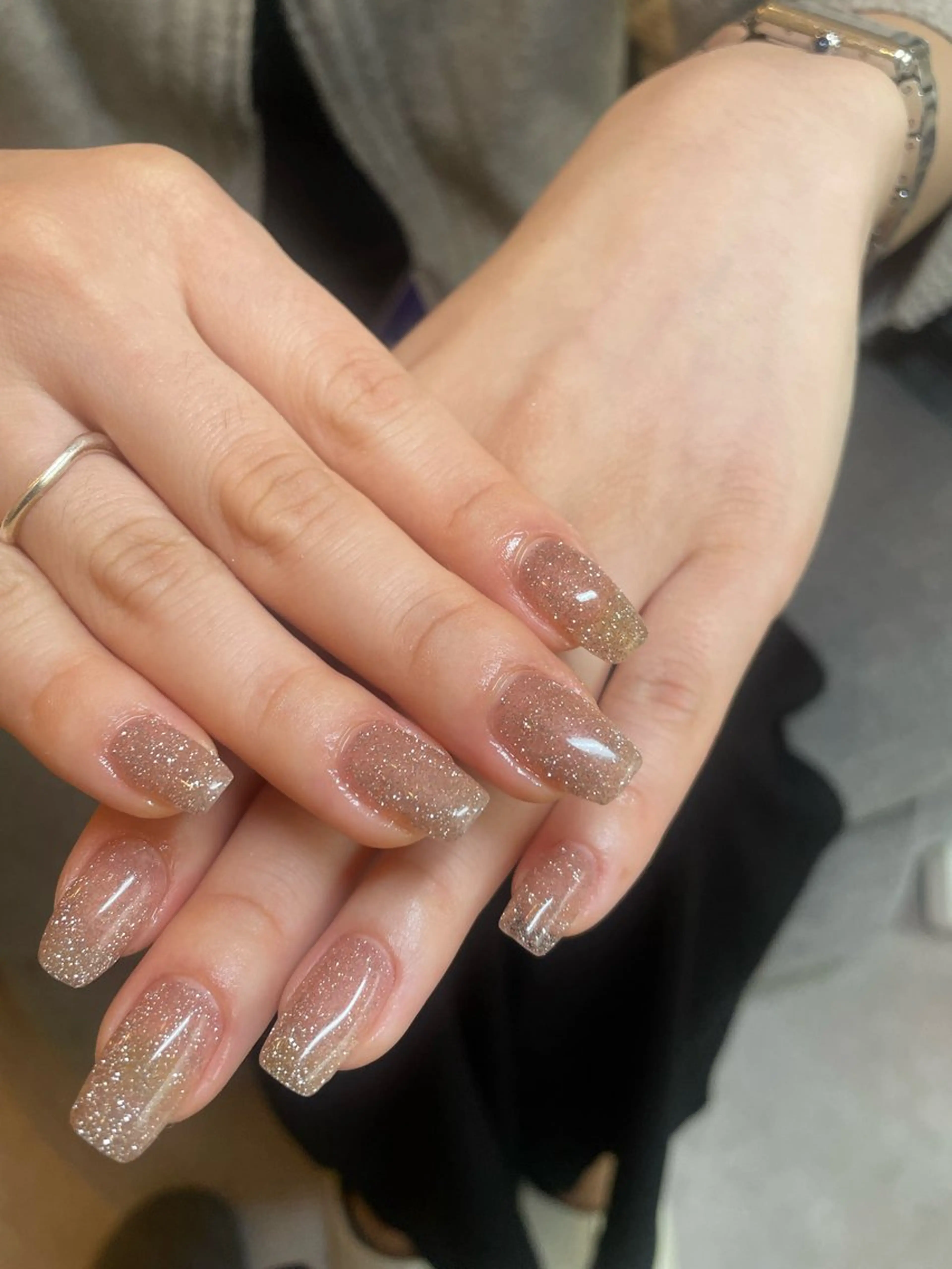 ネイル キラキラネイル ラメ(グリッター) anny ／あにのネイルデザイン