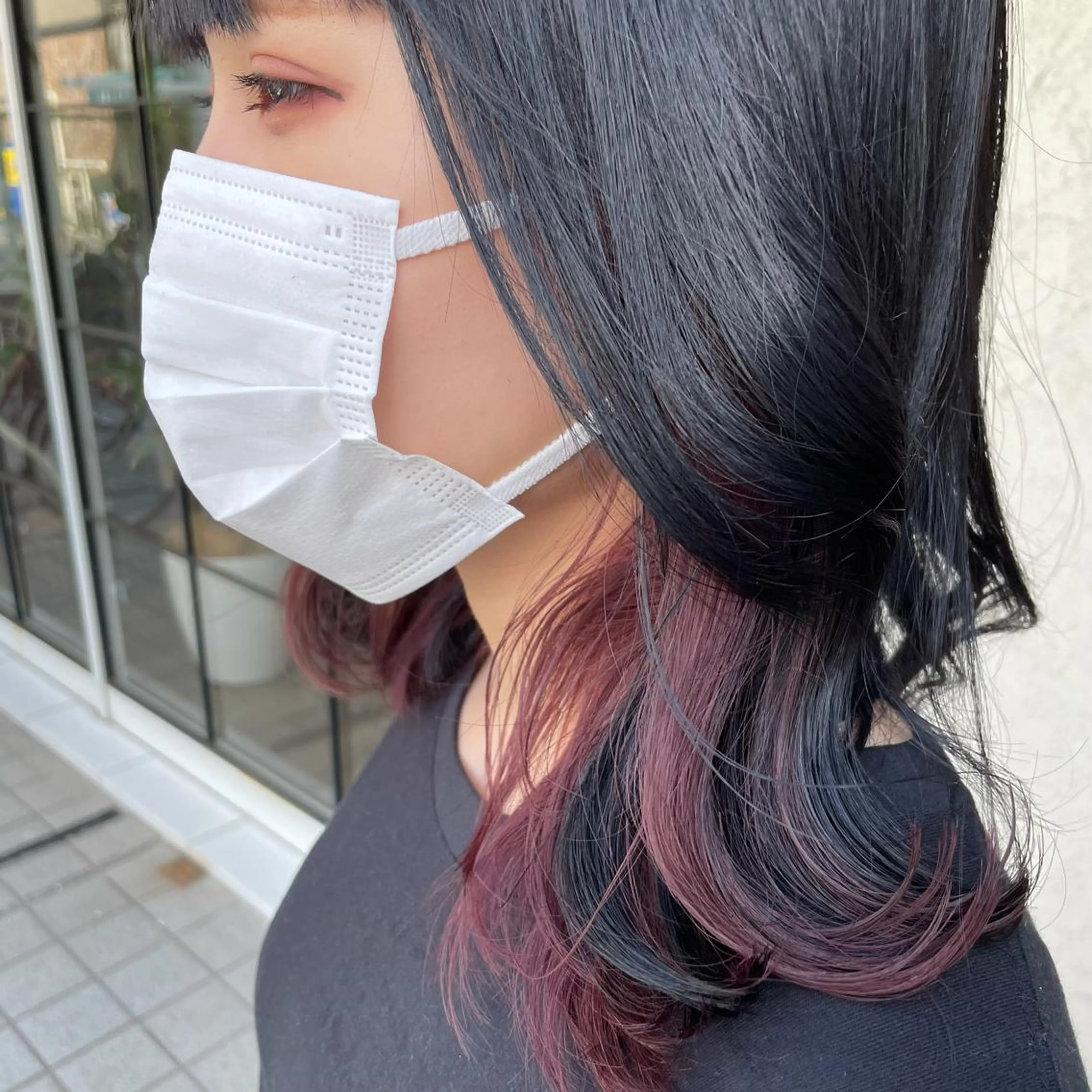 ミディアム しもかわ かほのヘアスタイル