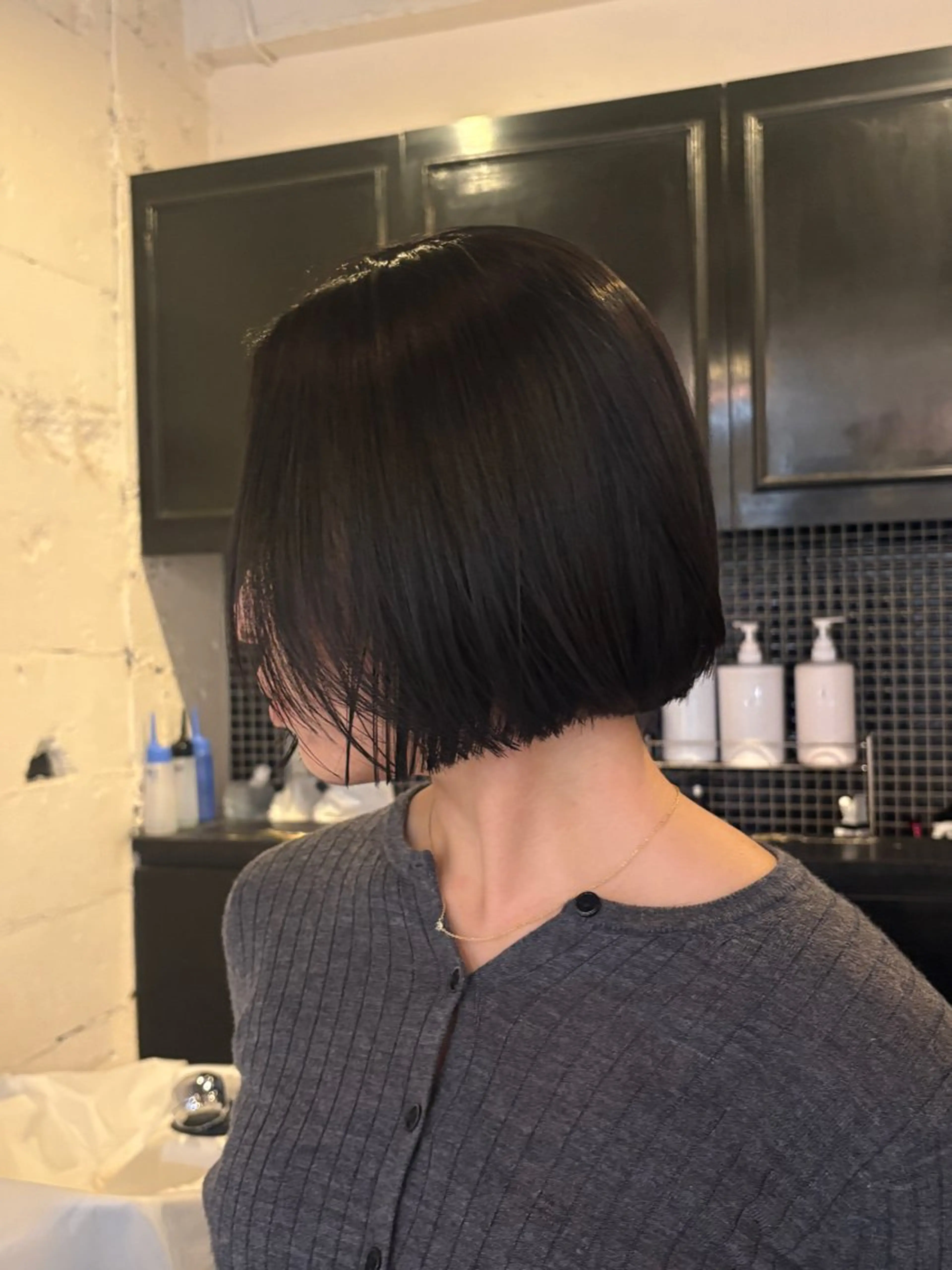 ショート カット ヘアカラー トリートメント レディースカット🎀 NANAHAのヘアスタイル