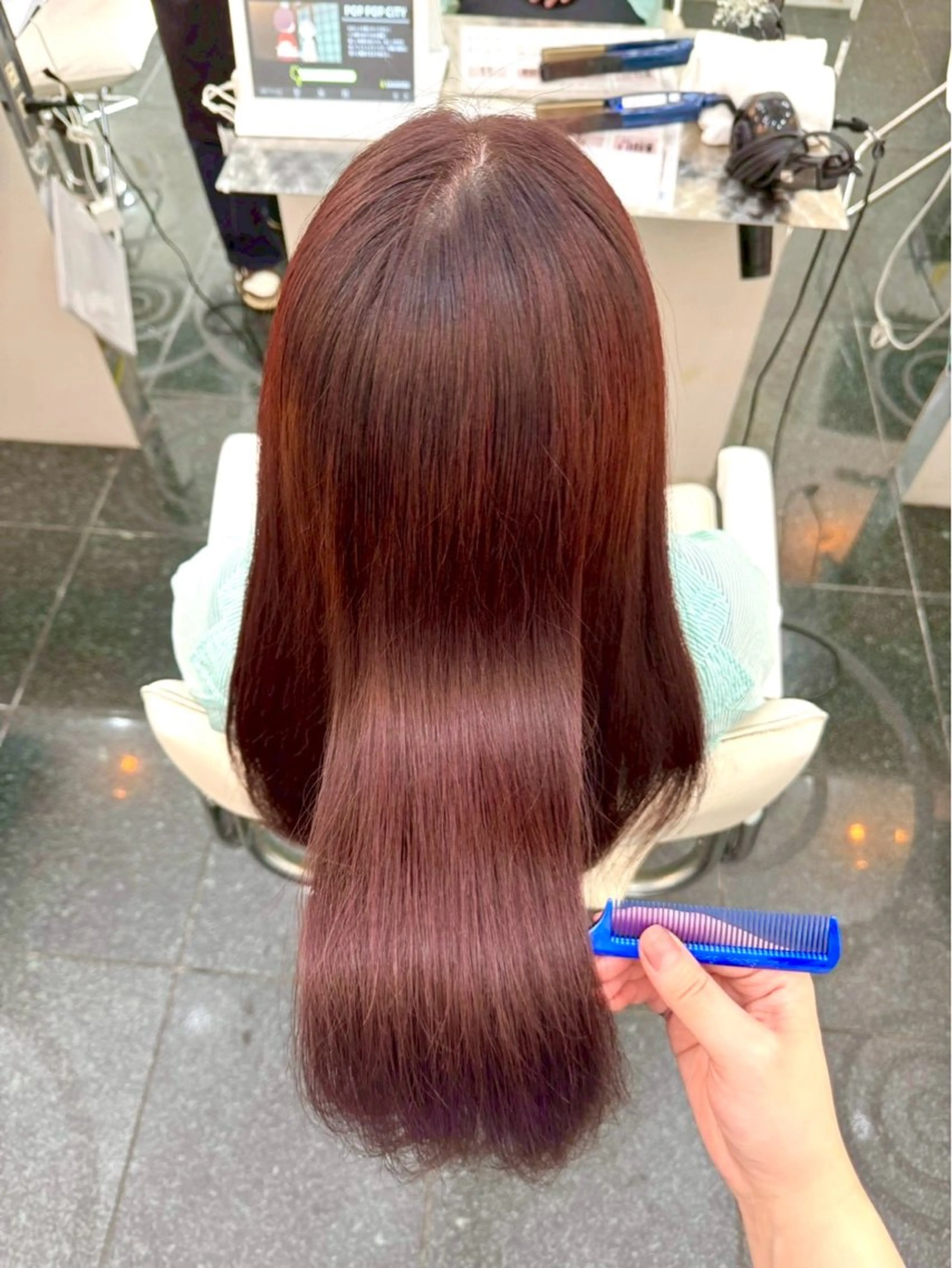 ✨ 艶と深みの暖色カラー《ヘッドスパ10分》の写真