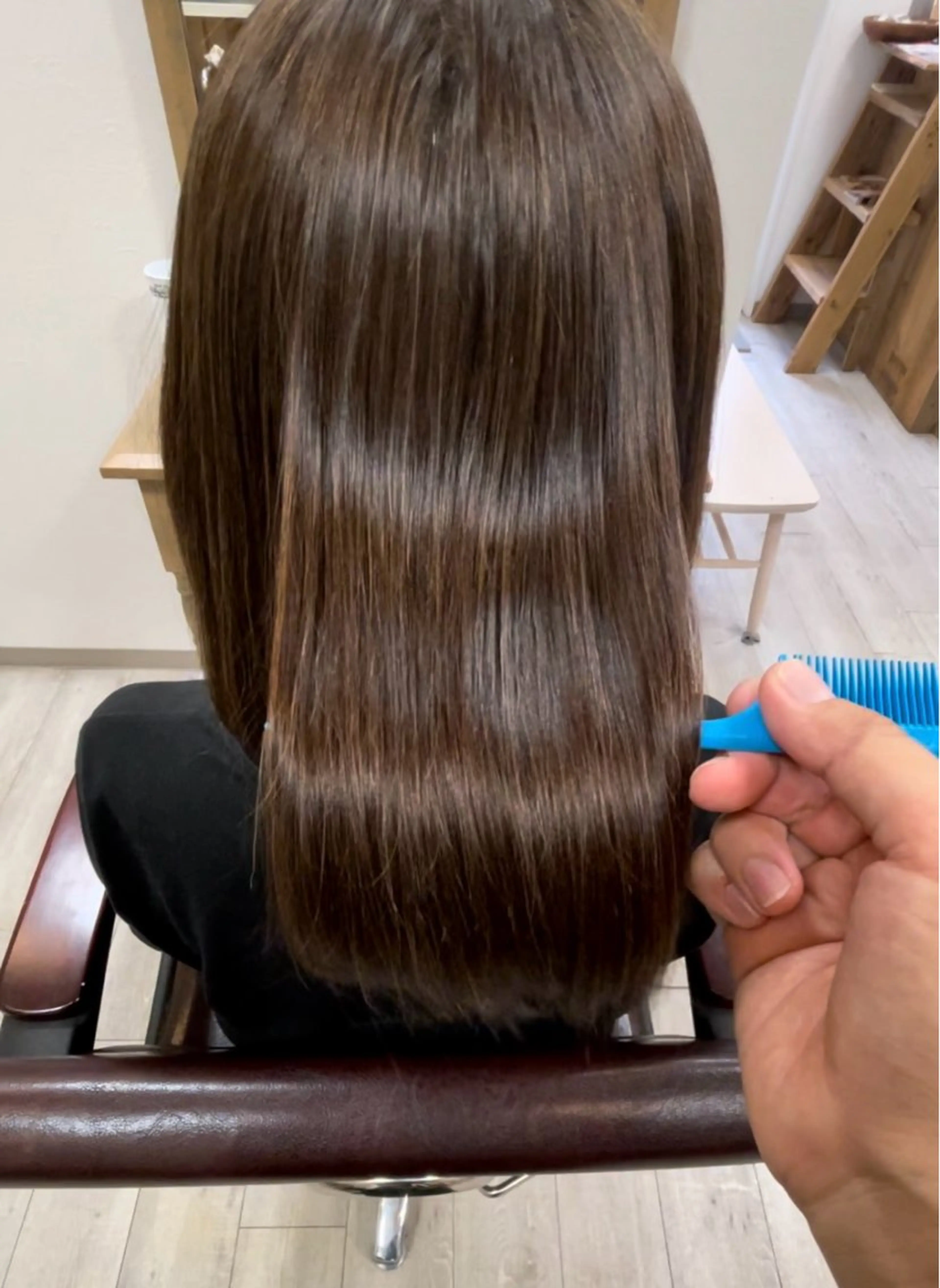 ショート 縮毛矯正 アイブロウ◎ rista藤岡佳世のヘアスタイル