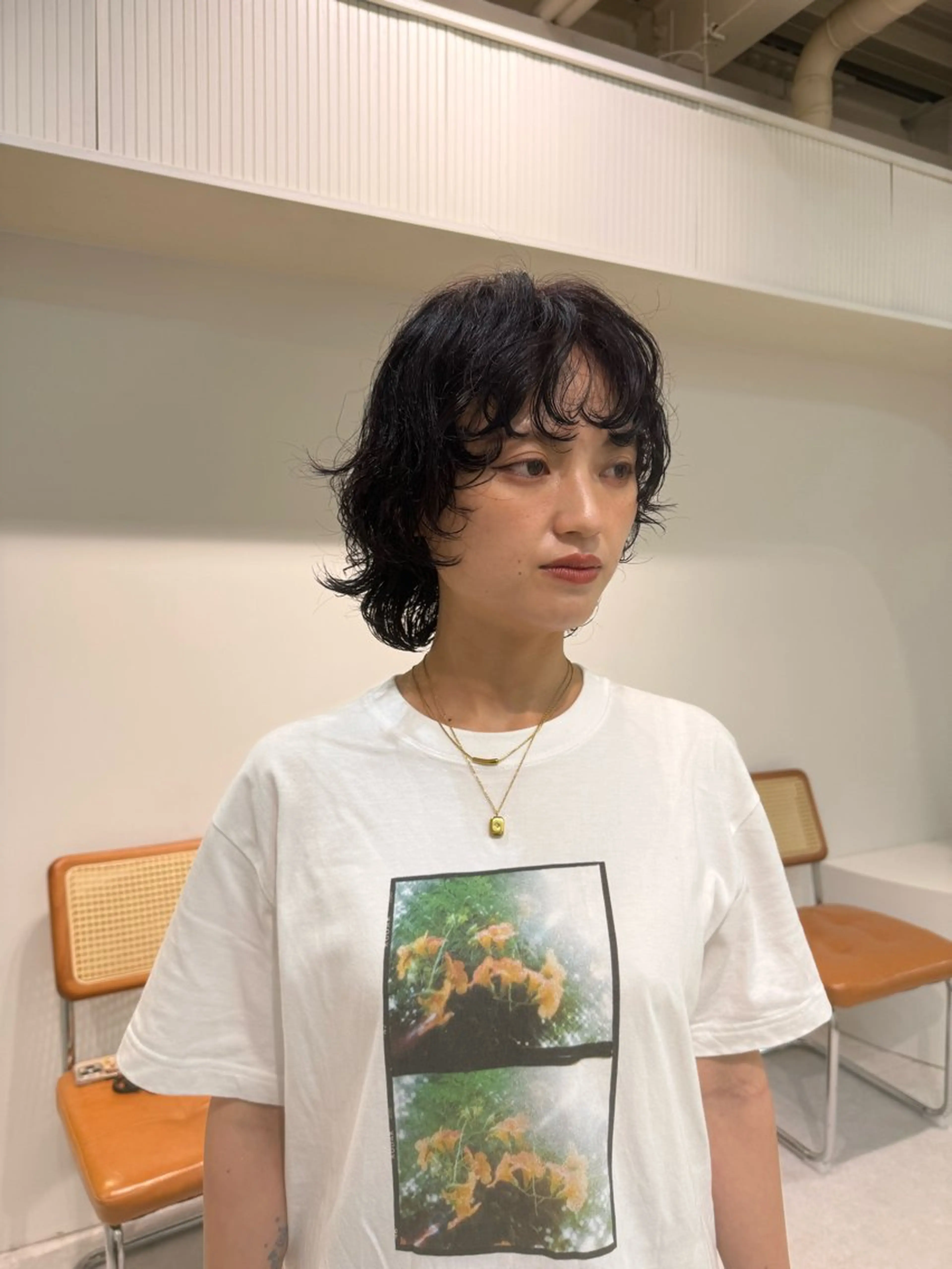 ミディアム カラー パーマ ヘアアレンジ ヘアカラー トリートメント 🦠デザインカラー/ 魚瀬あおい🦠のヘアスタイル