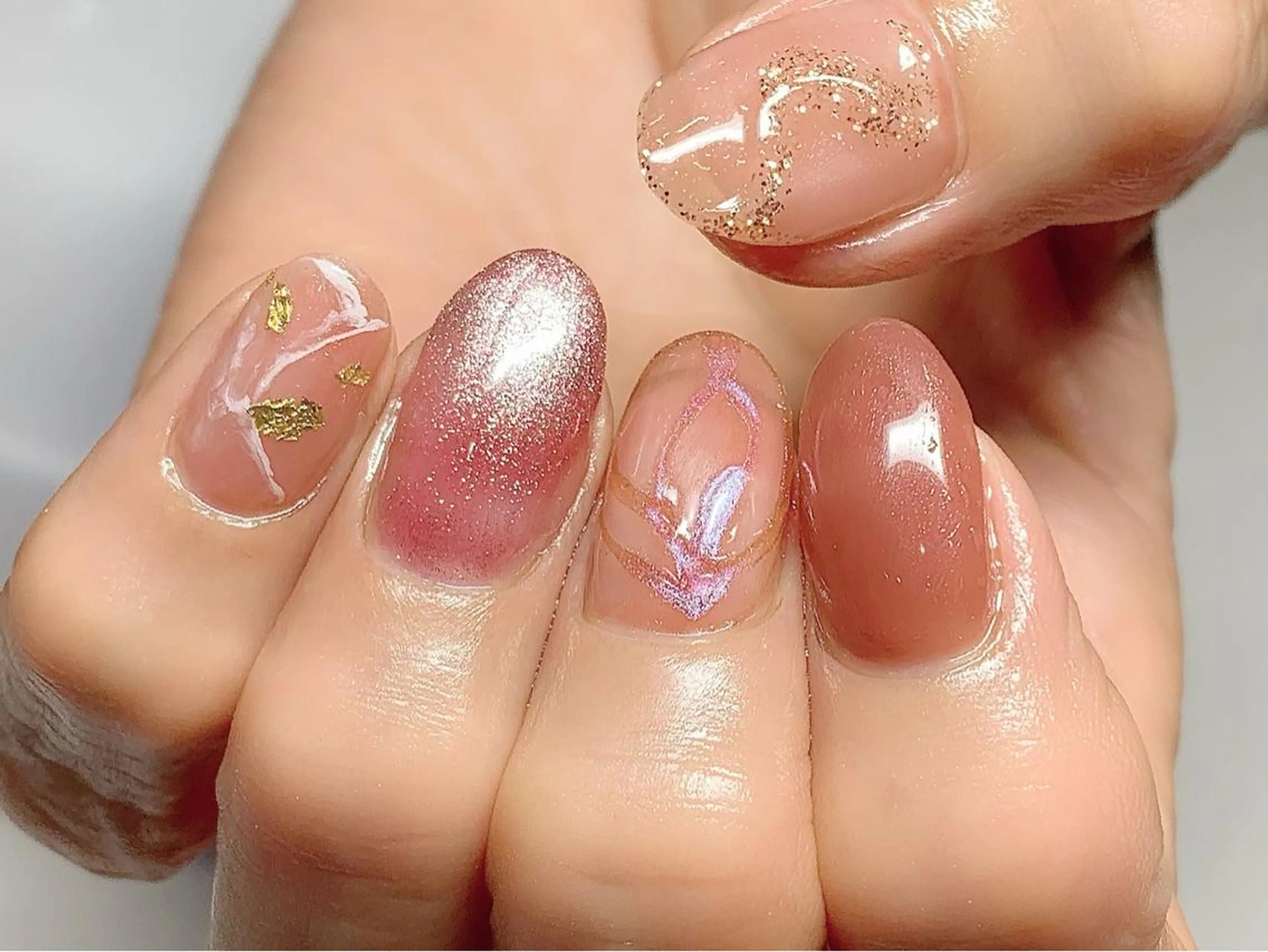 ネイル メンズトータルビューティーwellnessMARCA所属・【メンズ美容】 三浦かえでのネイルデザイン